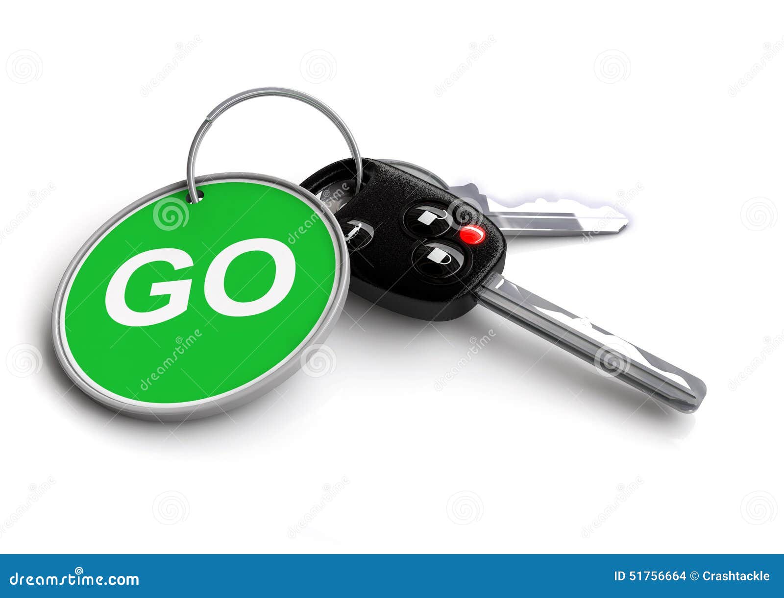 car keys with keyring: go!