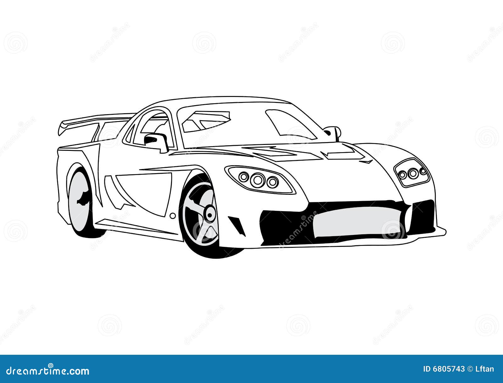 Line Art Car : Car line art stock photos image