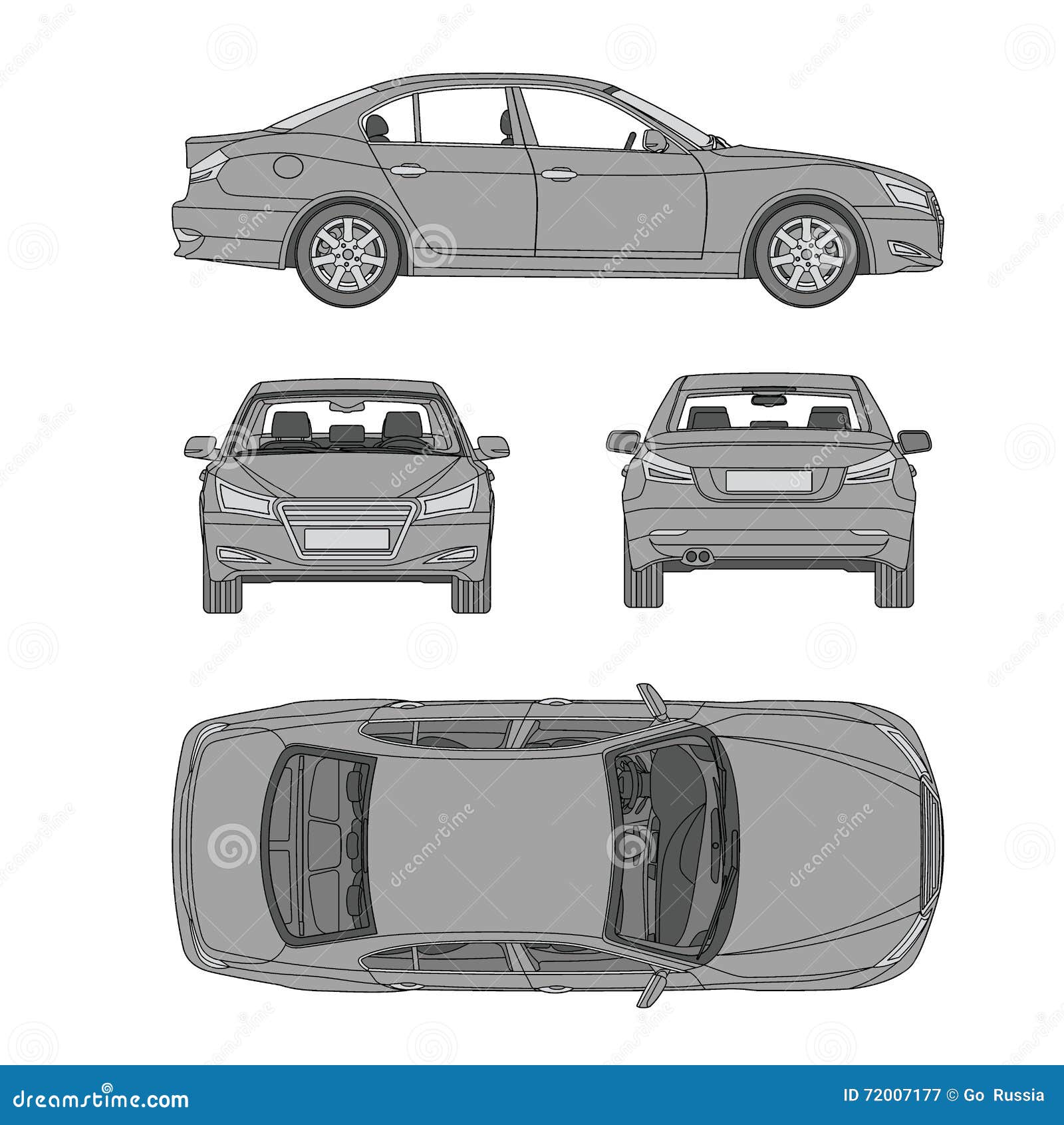 car line draw four all view top side back insurance, rent damage, condition report form blueprint