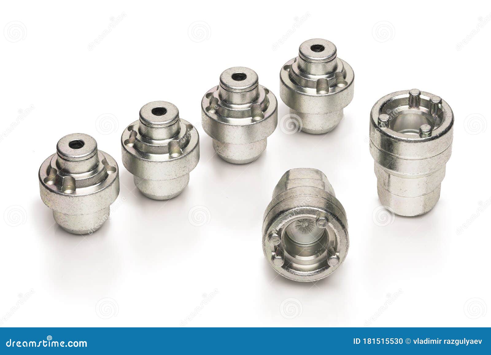 Car Lock Nuts, Wheel Nut that Protect the Wheels from Theft. Closeup