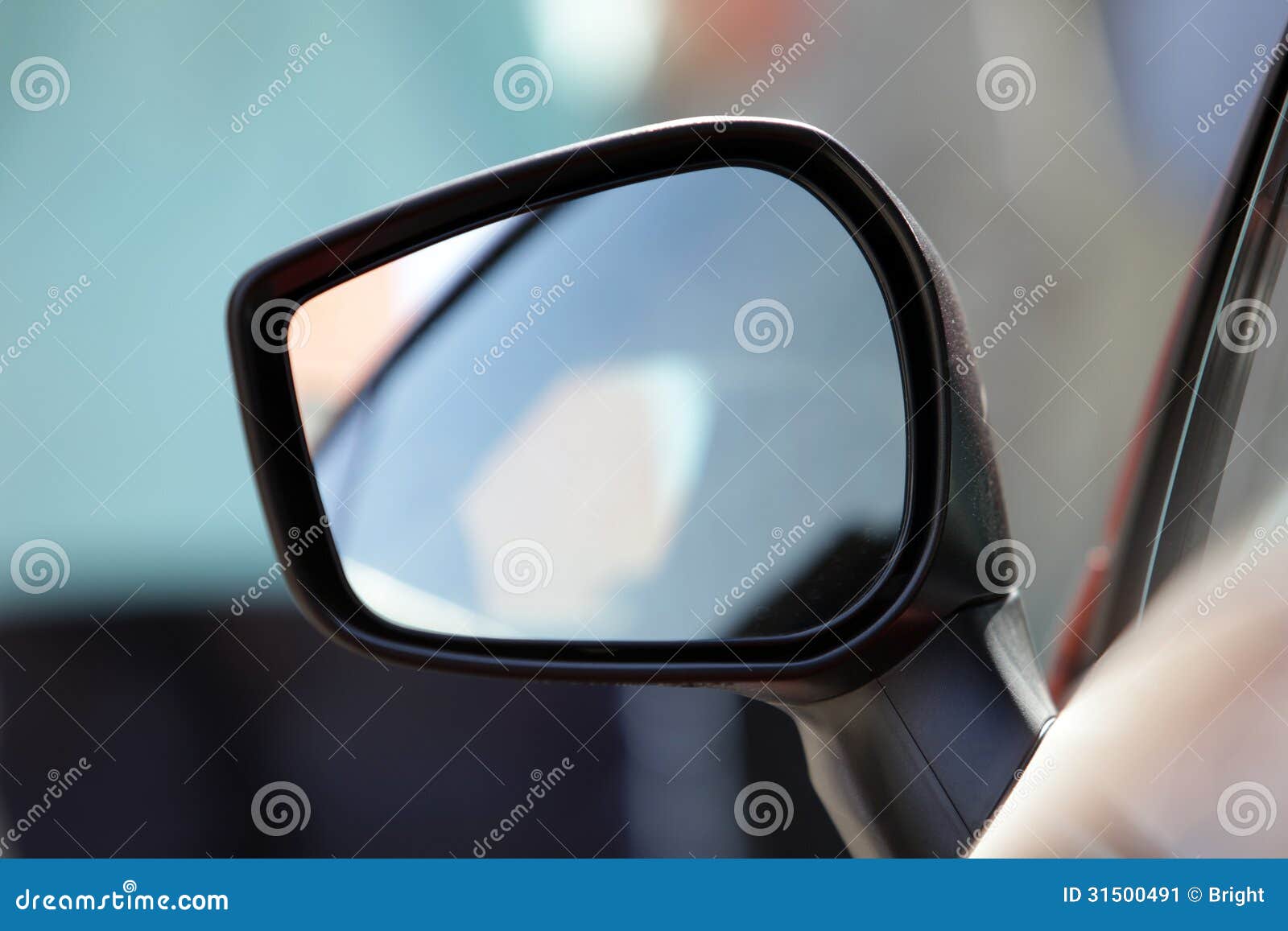 Car Mirror stock image. Image of reflect, safety, auto 31500491