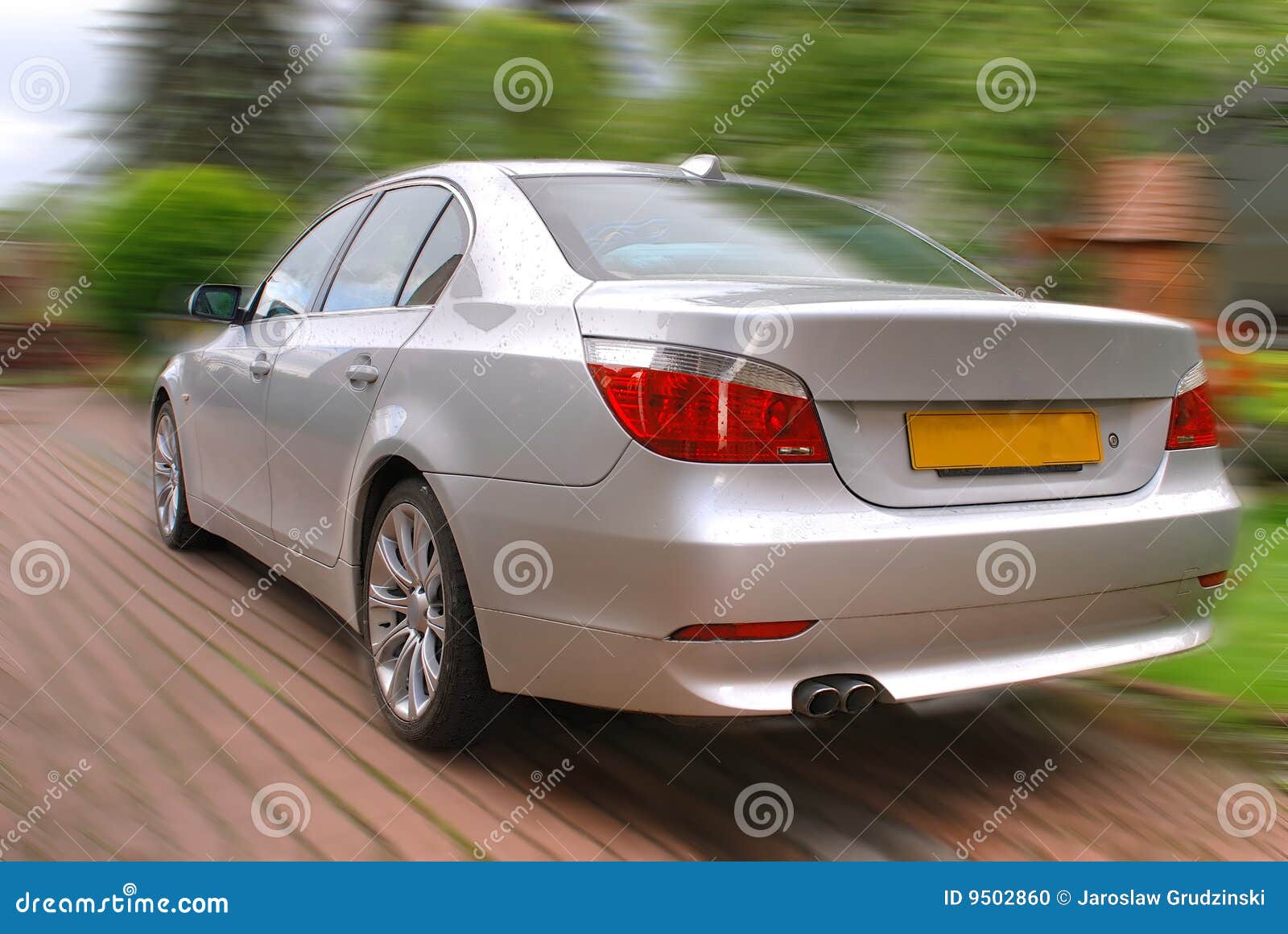Car in motion stock photo. Image of city, hour, panning 9502860