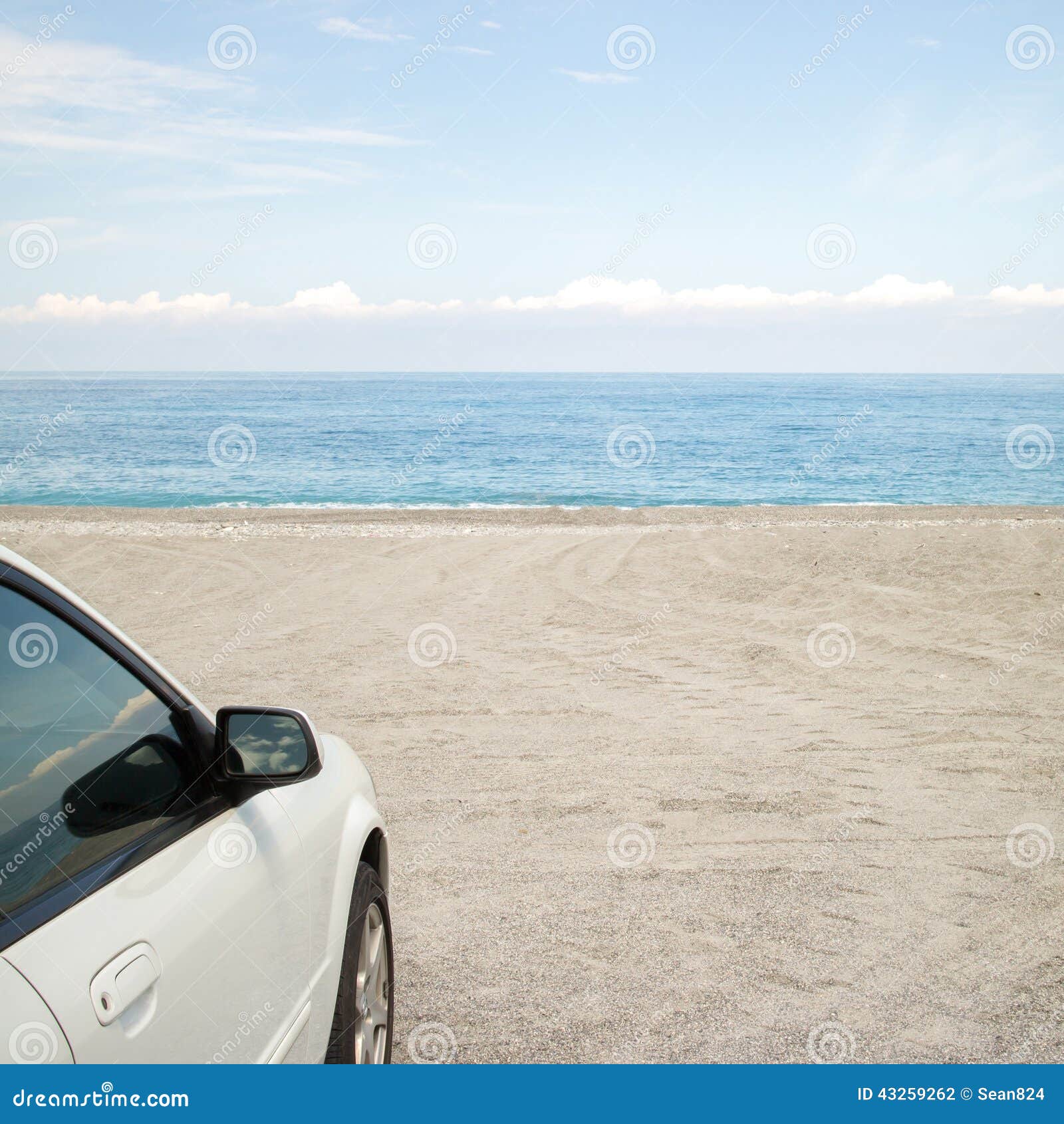 Car park on beach stock photo. Image of park, beach, summer 43259262