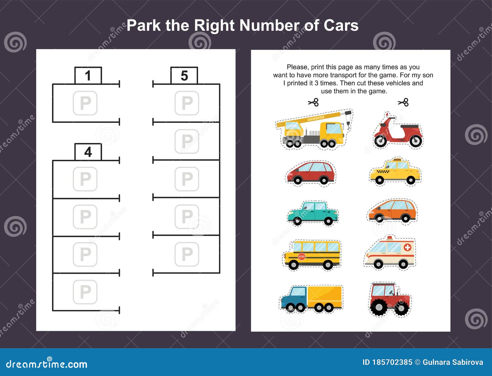 car-parking-template-free-download