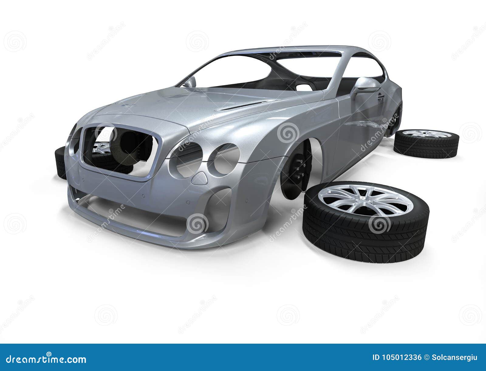 Car parts, car assembly stock illustration. Illustration of mechanical