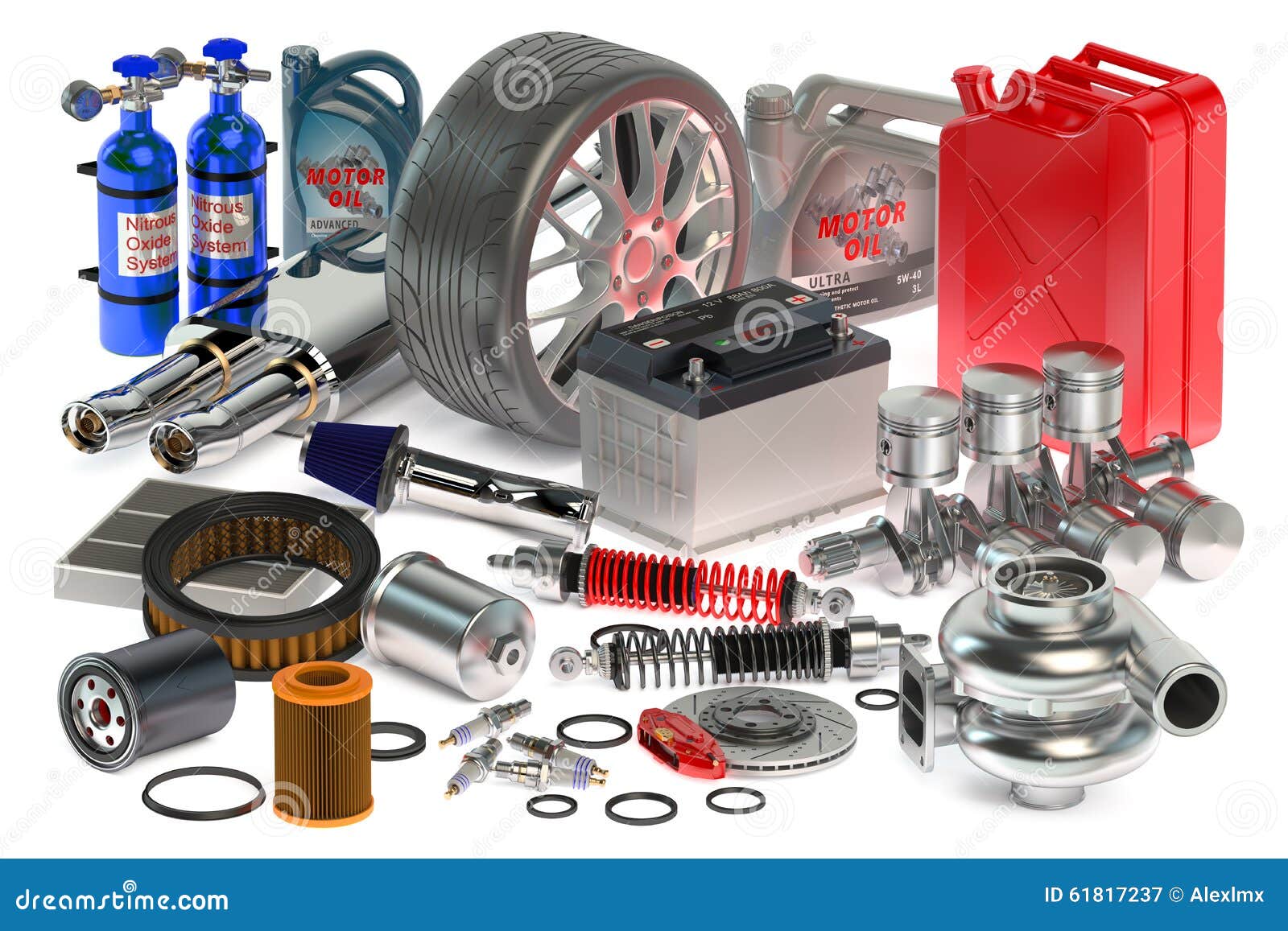 Car parts stock illustration. Illustration of accumulator 61817237