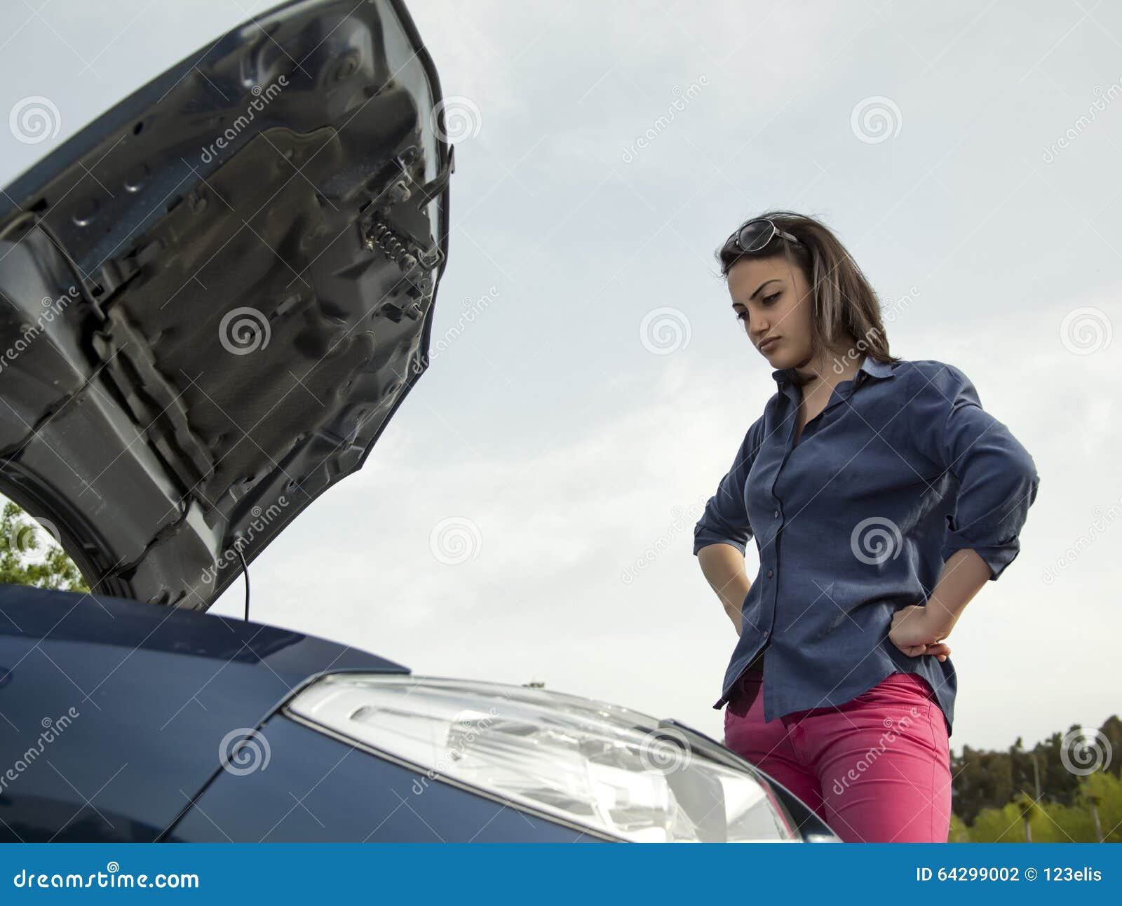 Car Problems stock photo. Image of machine, caucasian 64299002