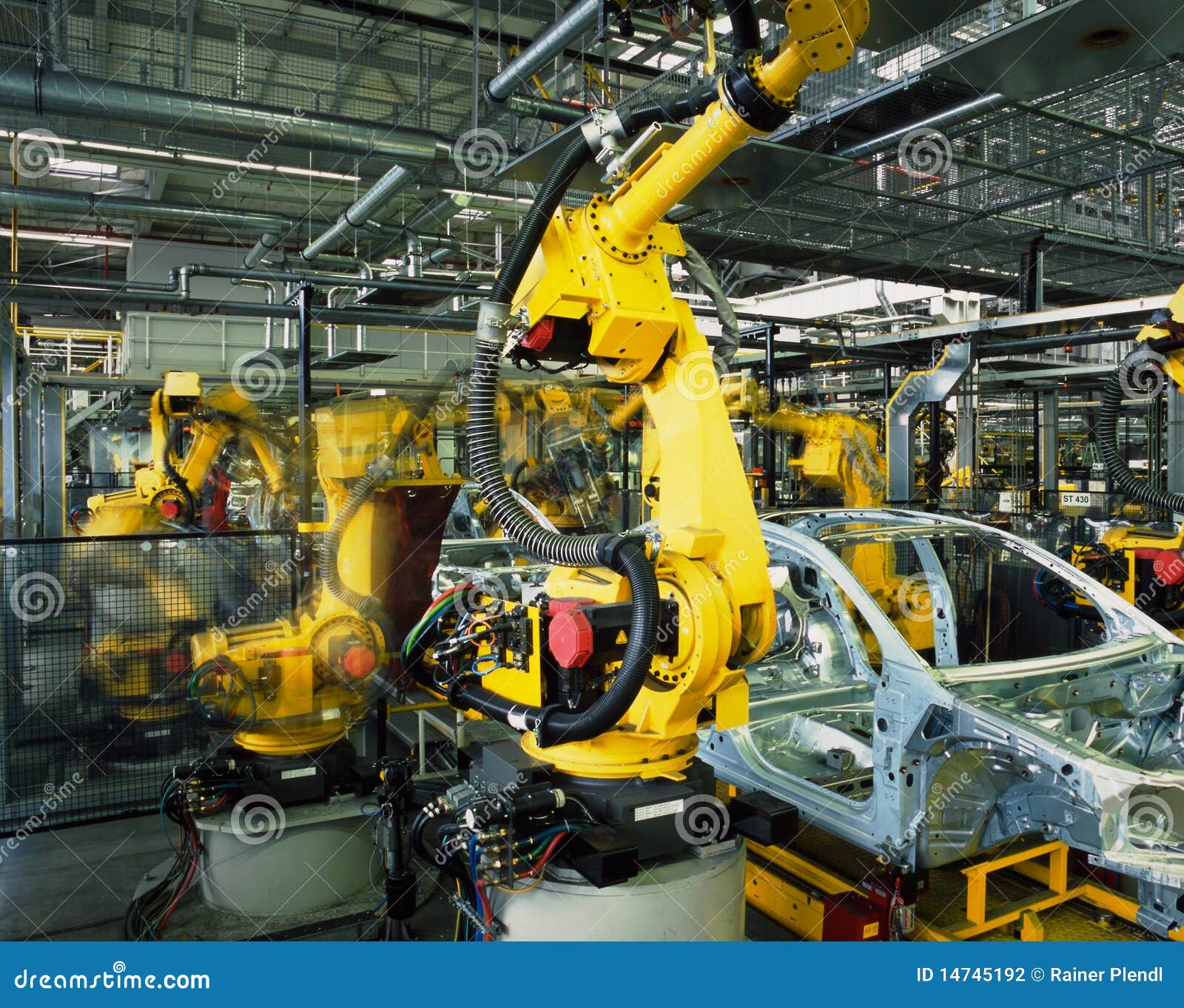 Car production line stock photo. Image of mechanic, plant 14745192