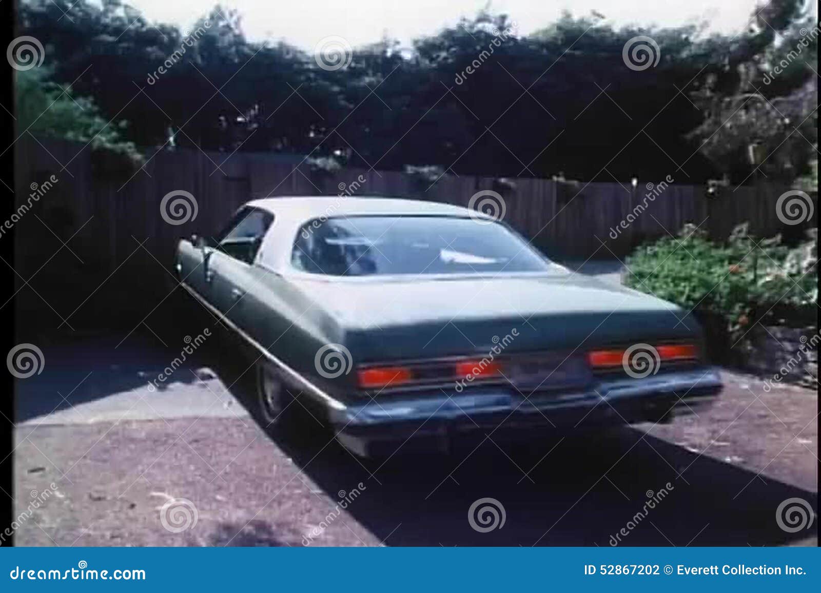 Car Pulling Out of Driveway Stock Footage Video of jcdone20110927