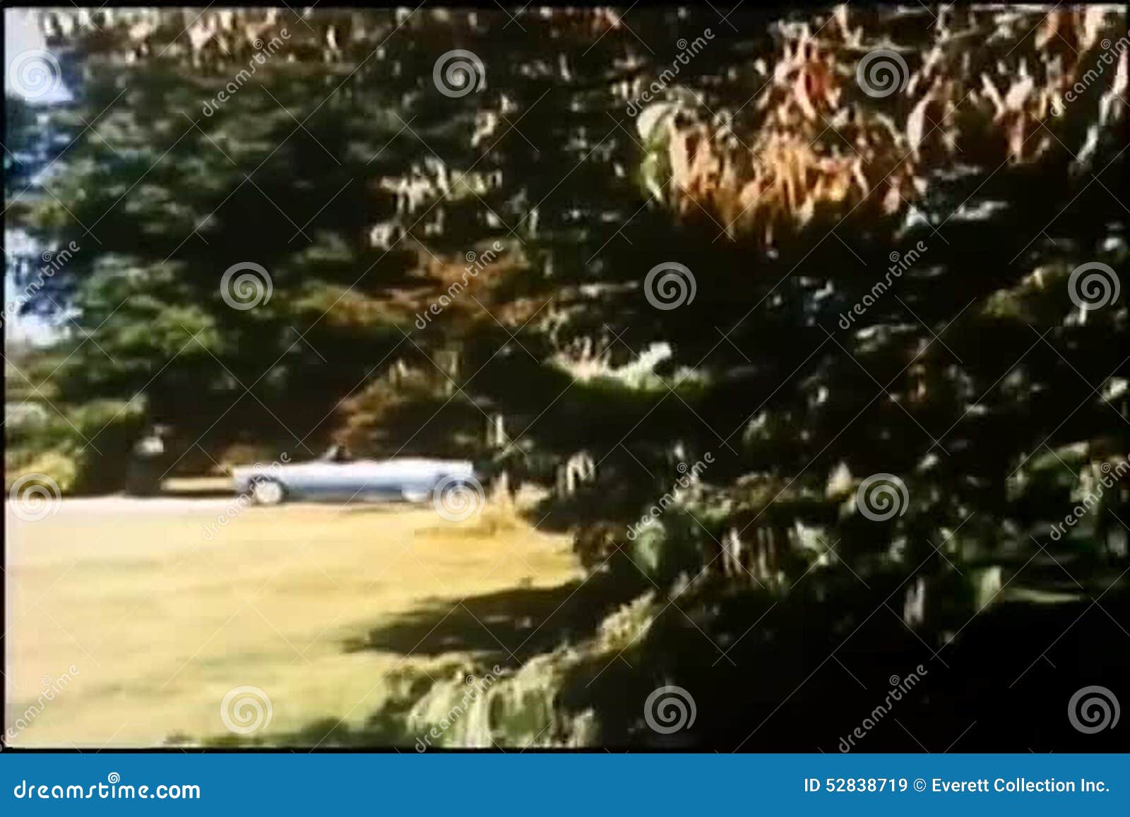 Car Pulling Up in Front of Mansion Stock Video Video of transportation, trees 52838719