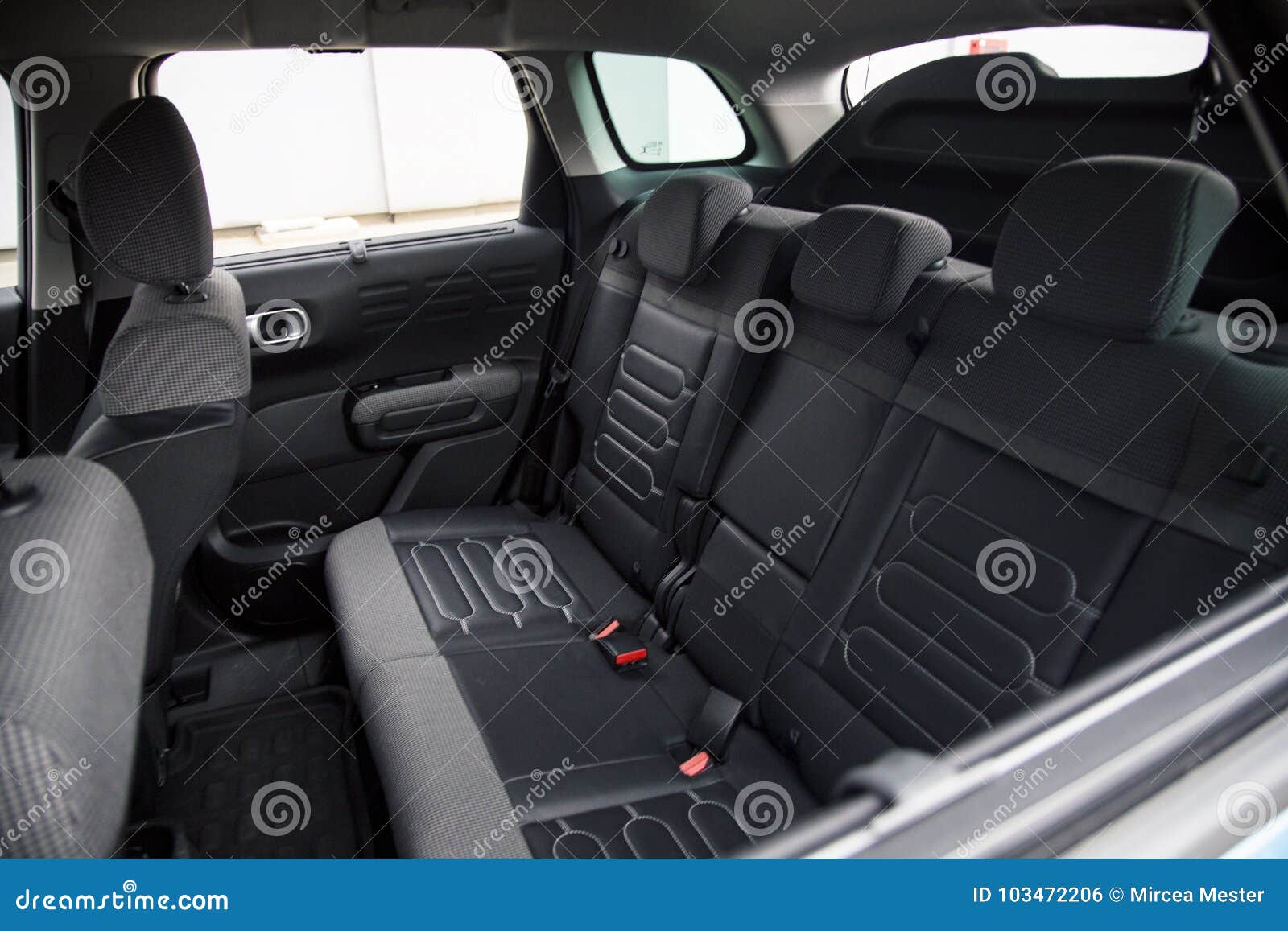 Car Interior Rear Seats stock photo. Image of inside 103472206