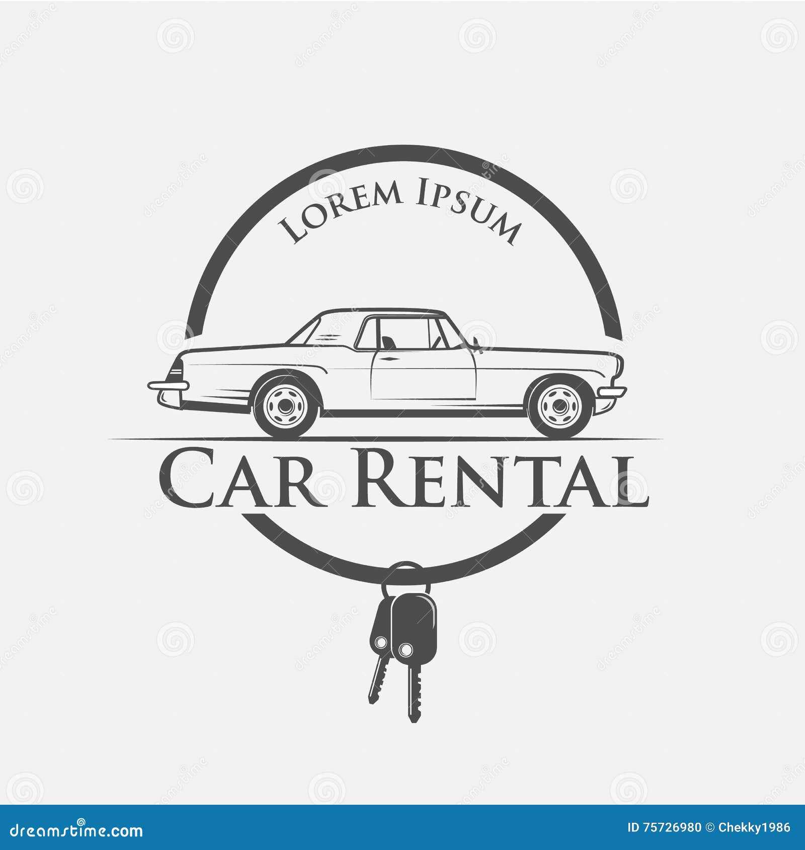 Free and customizable car rental templates, image size:1600x1690