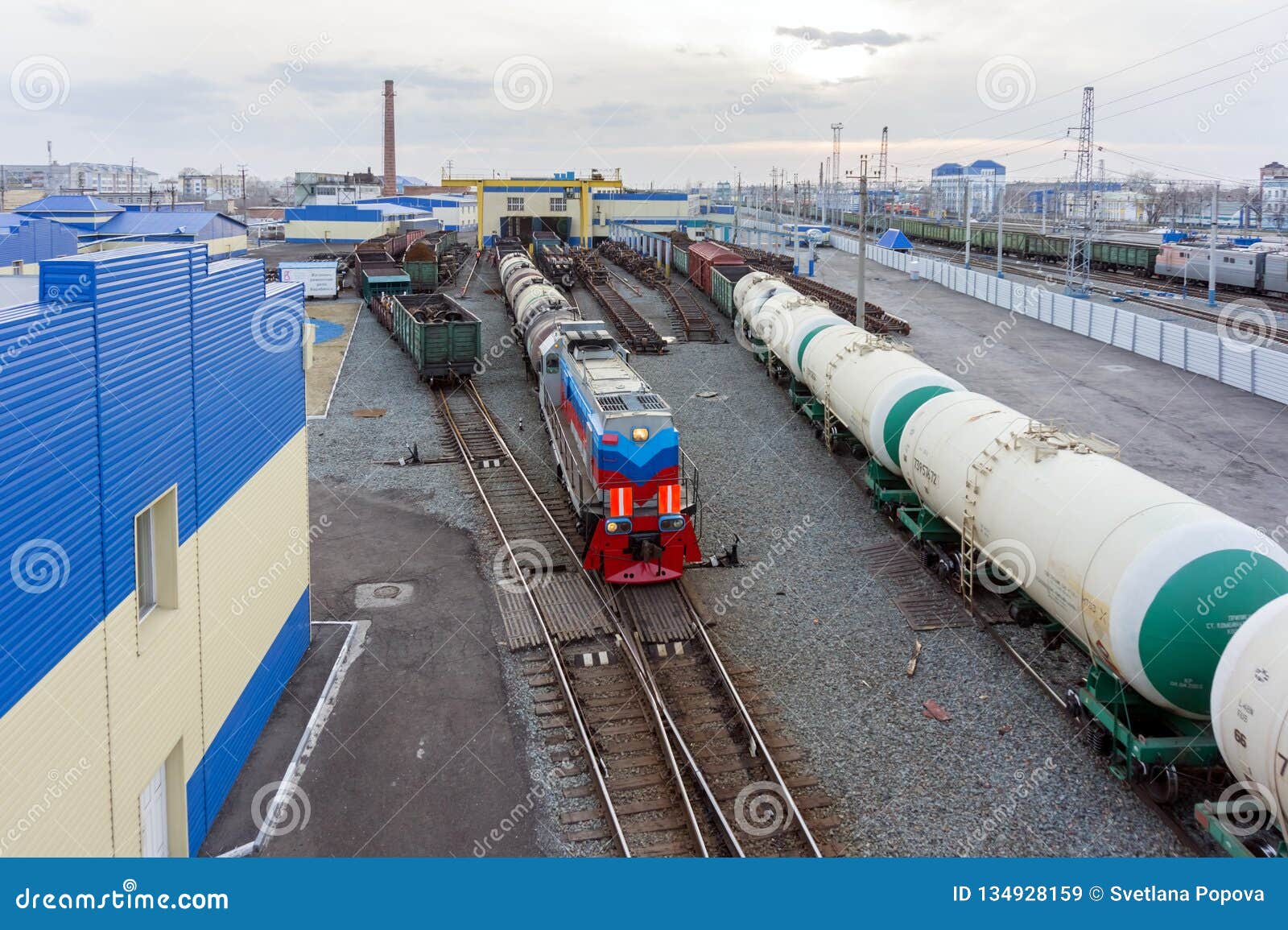 Локомотивное депо Барабинск