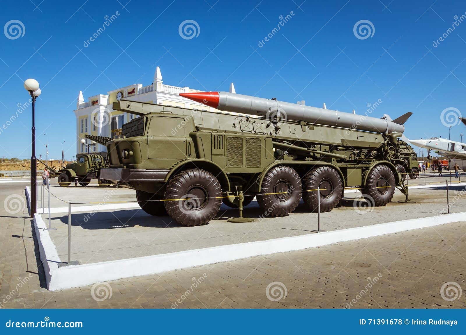 Car Rocket Launcher, An Exhibit Of The Military Historical Museum
