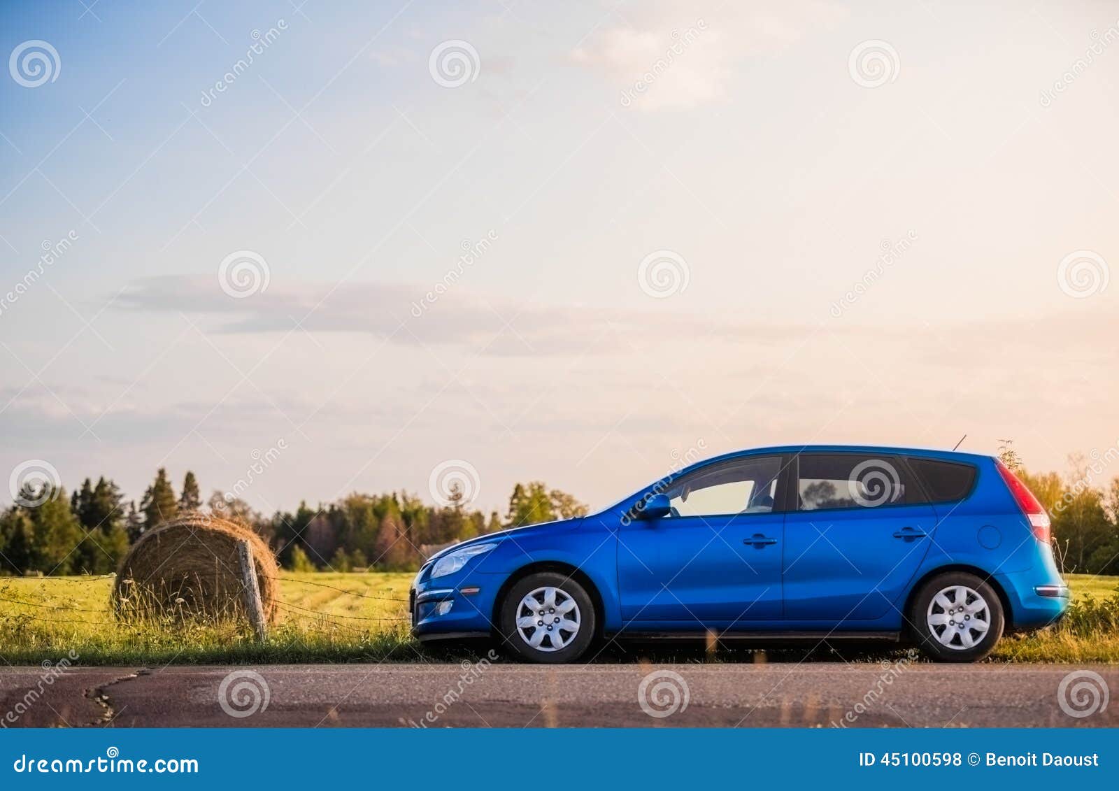 Car in a rural scene stock photo. Image of people, auto 45100598