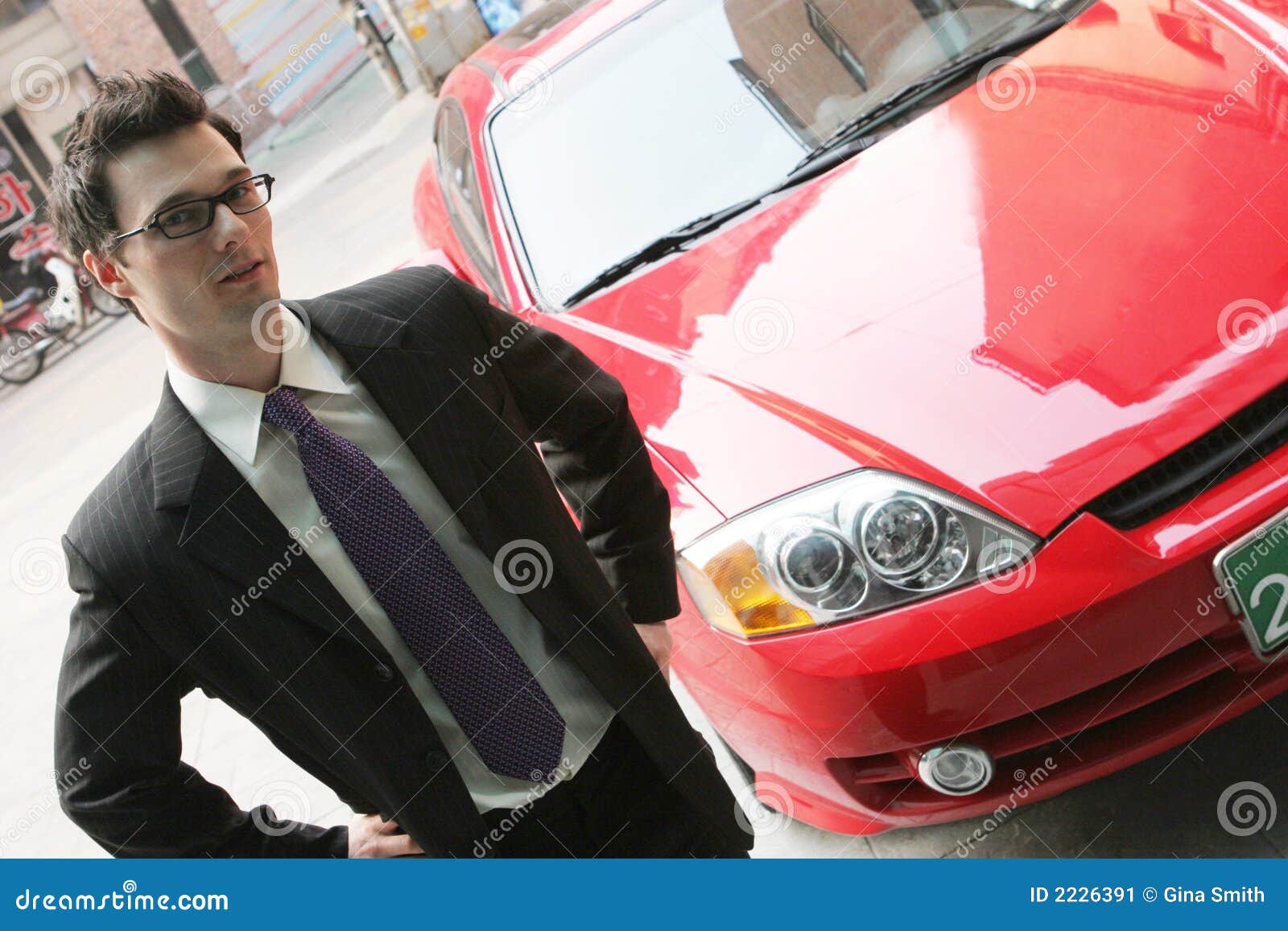 The car sales man stock image. Image of caucasian, emotion 2226391