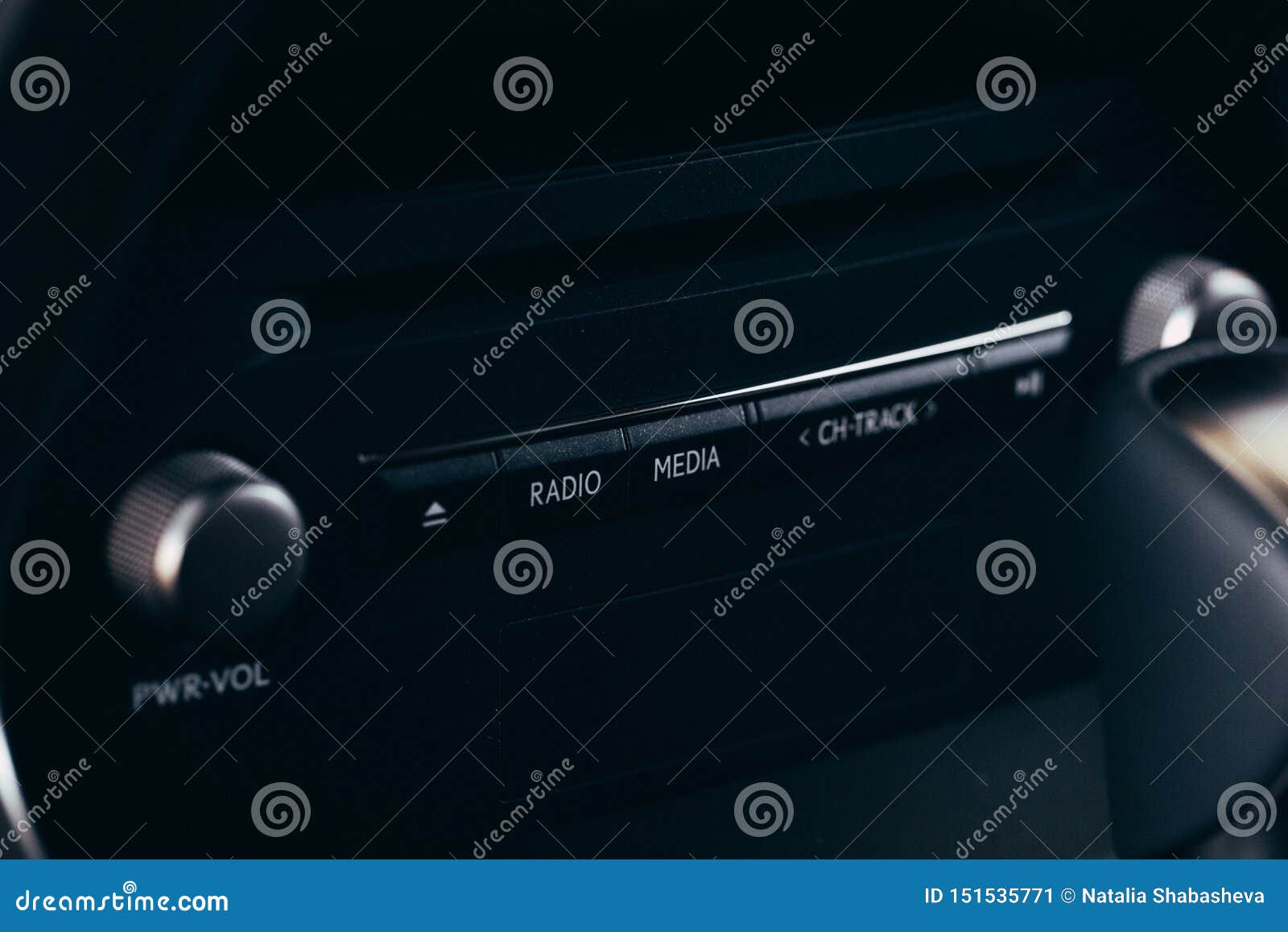 Car Screen Multimedia System. Interior Detail Stock Image Image of auto, inside 151535771