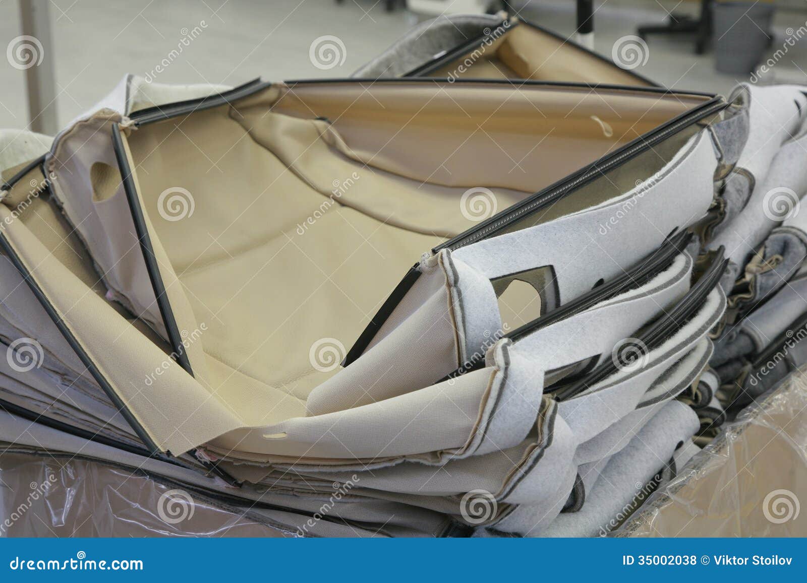 Car seat upholstery stock photo. Image of upholstery 35002038