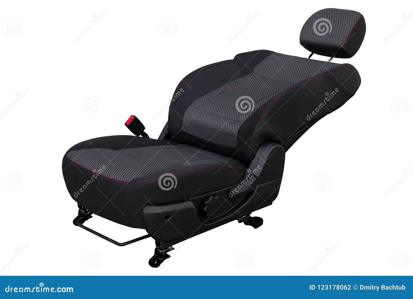Car Seat On A White Background Stock Photo - Image of auto, people