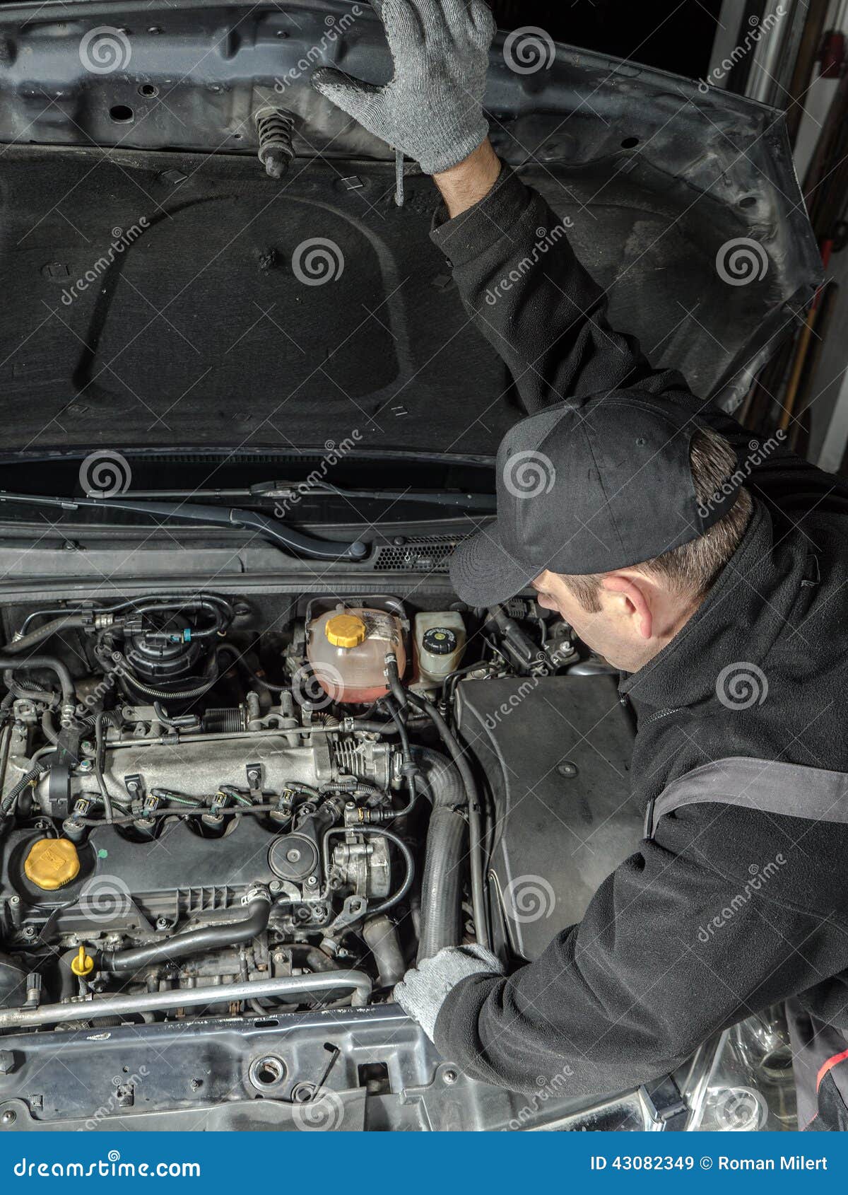 Car service stock image. Image of mechanic, mechanical 43082349