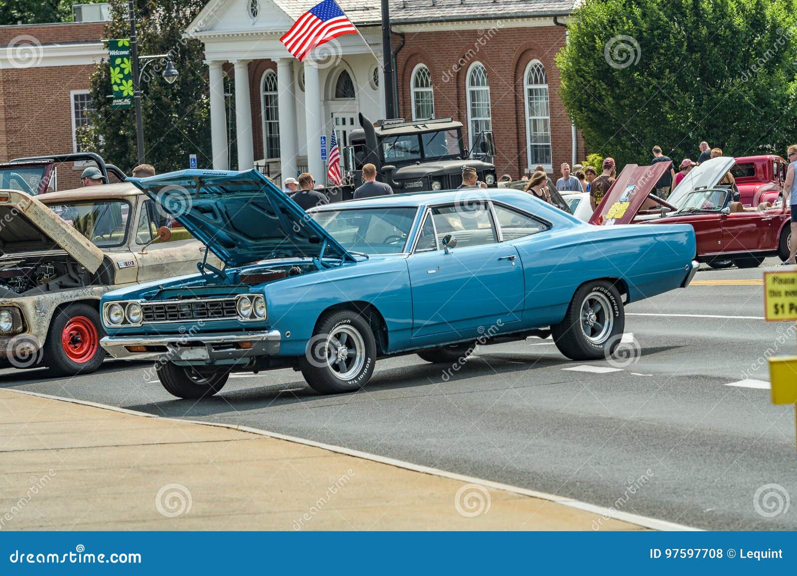 Car Show in Manchester Connecticut Editorial Stock Photo Image of