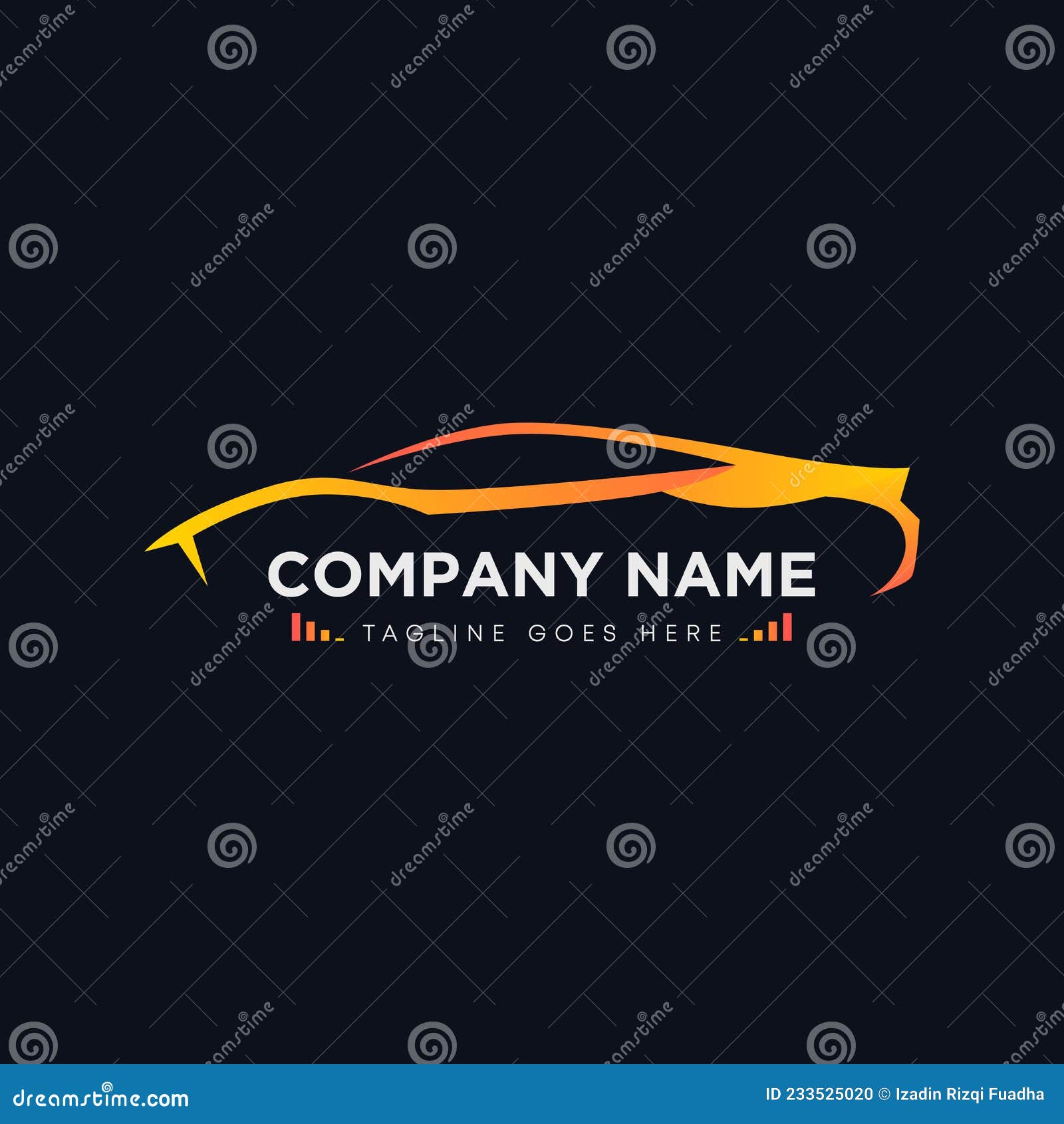 Car Showroom Modern Logo Design Stock Vector Illustration of roadster