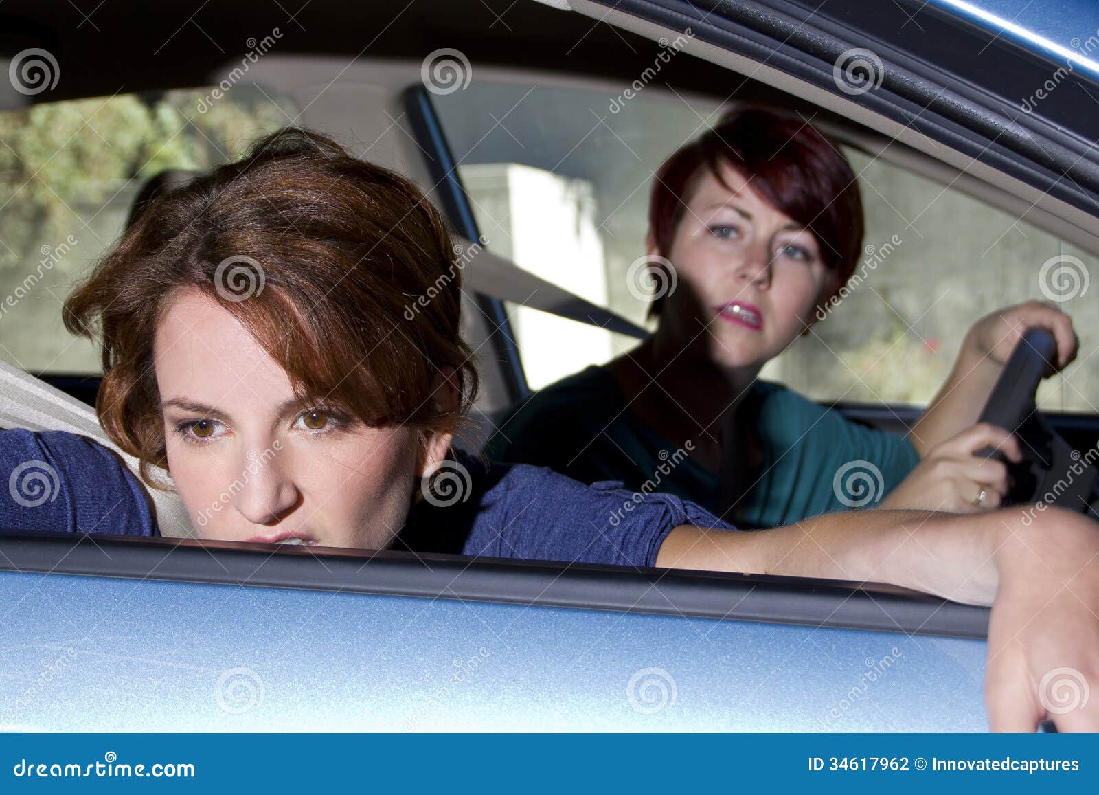 Car Sick stock photo. Image of carsick, depression, girl 34617962