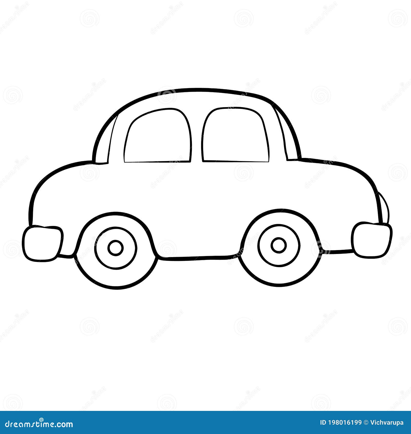 How To Draw A Cartoon Car  City Car HD Png Download  Transparent Png  Image  PNGitem
