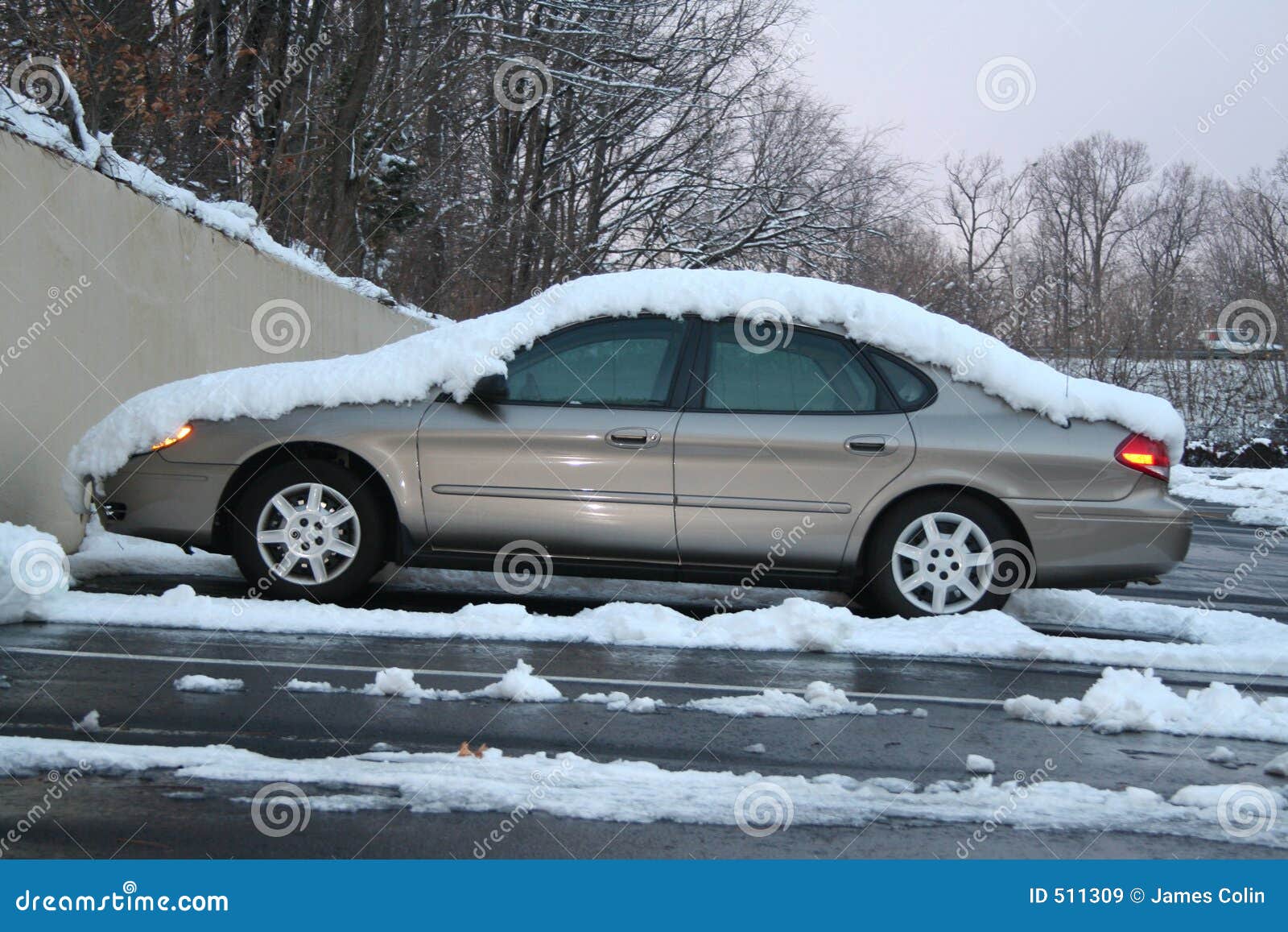 car snow