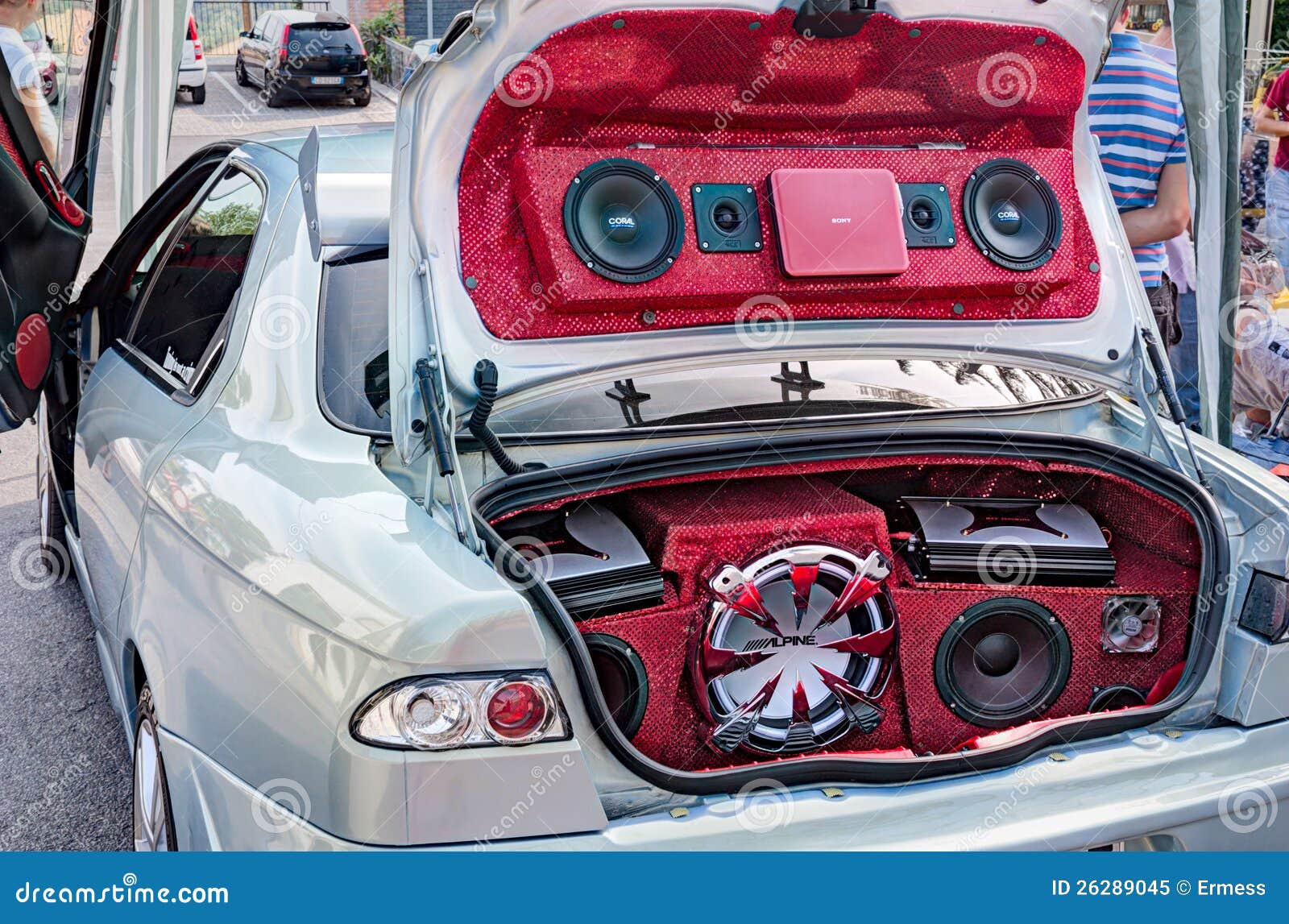 Car sound system editorial image. Image of loud, auto ...