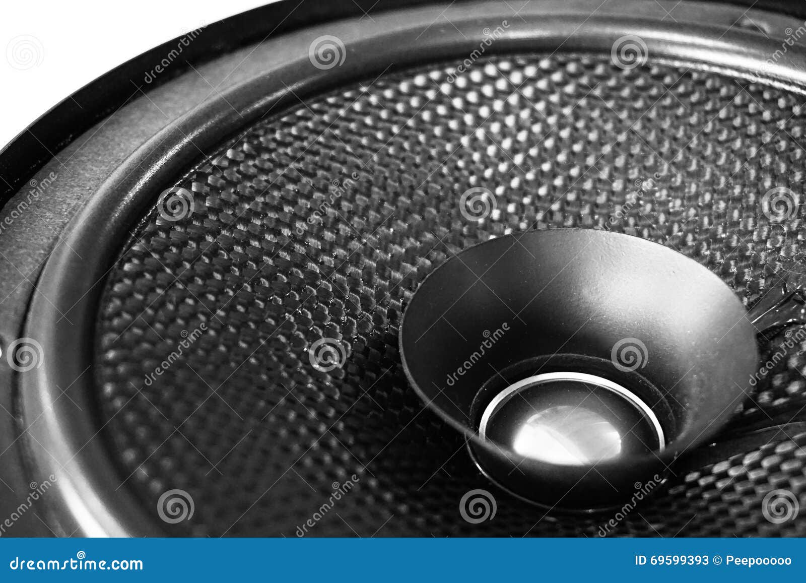 Car speaker audio stock image. Image of automotive, modern 69599393