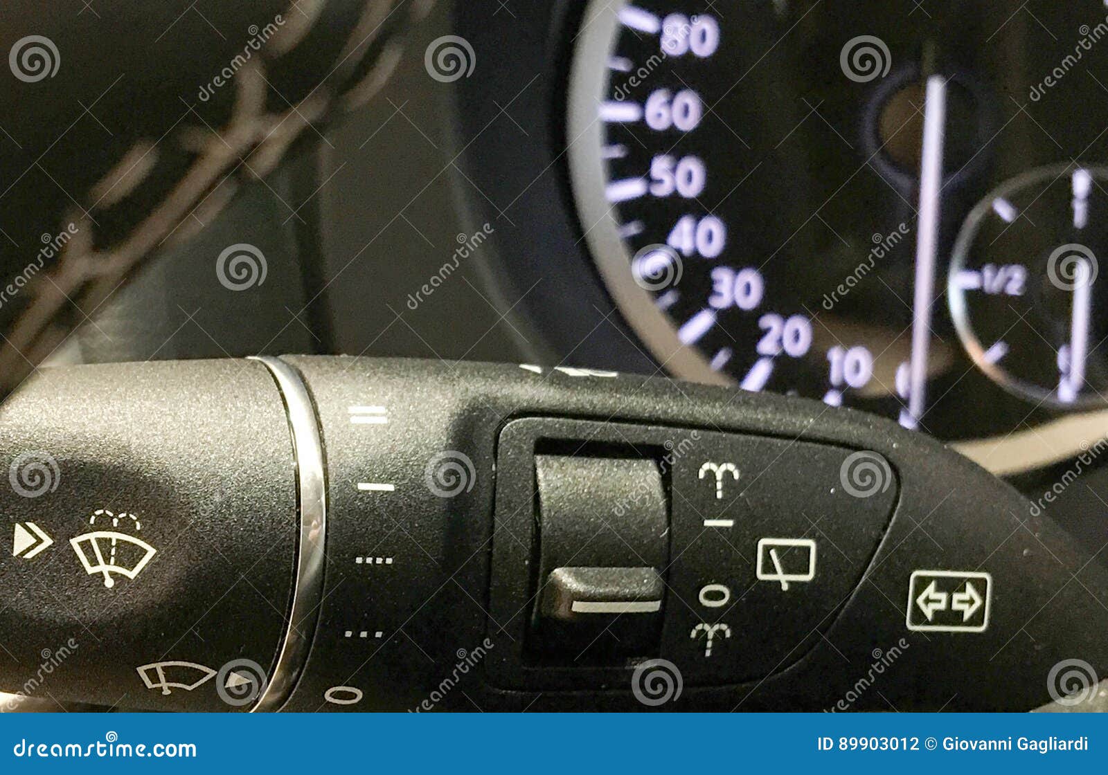 Car Steering Wheel Control Center Stock Photo Image of sport, open