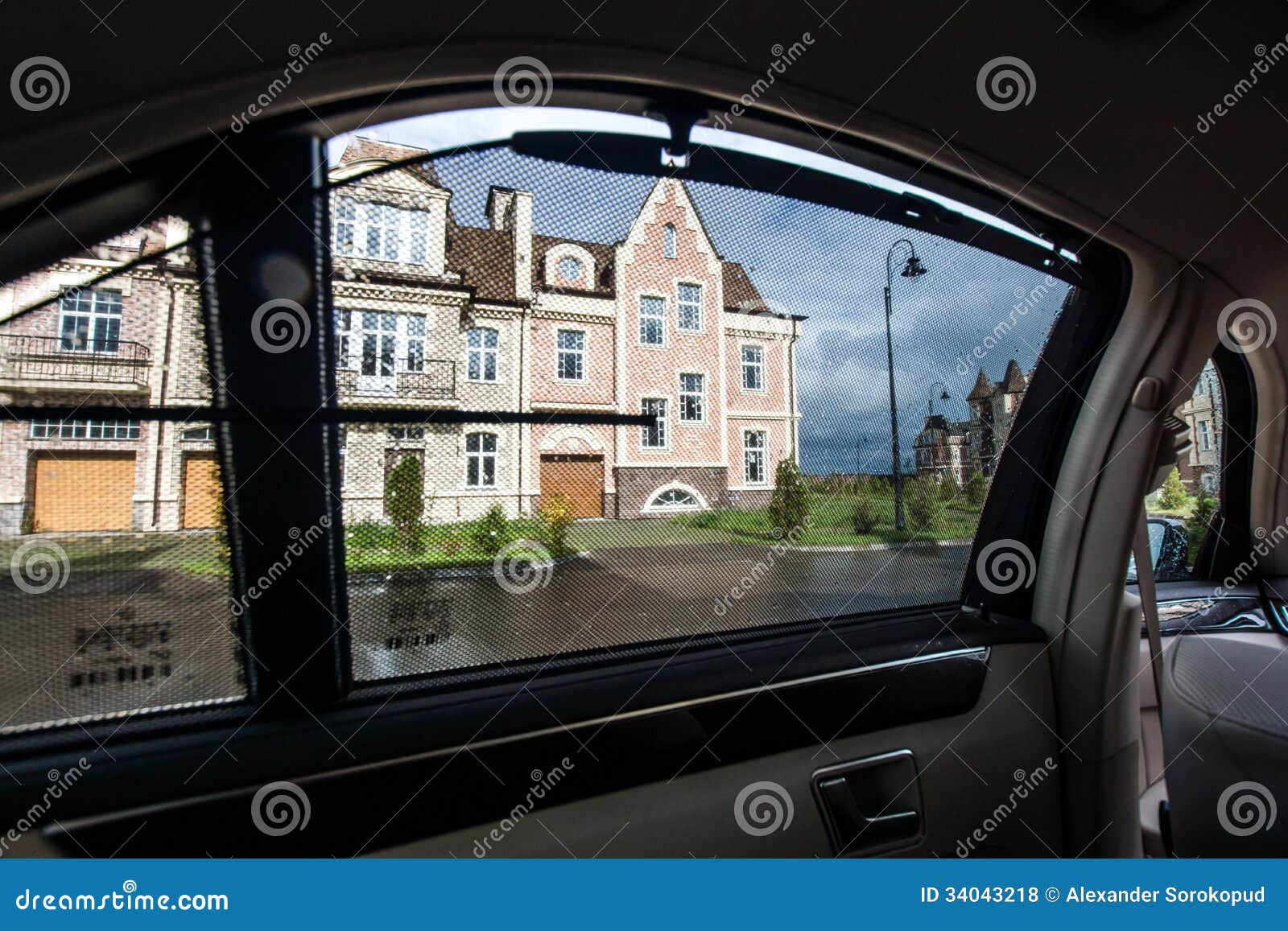 Car Sun Blinds for Passenger Stock Photo Image of blind, transport