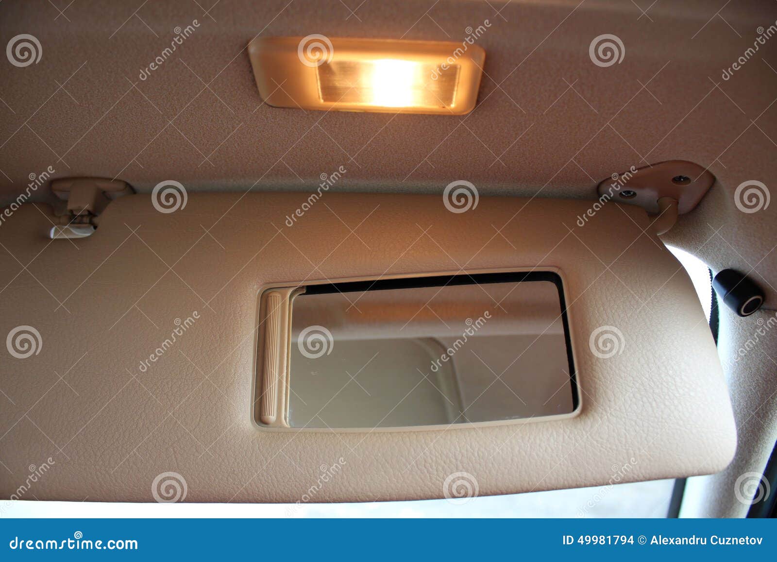 Car Sun Light Protection Visor Stock Photo Image of motor, horizontal