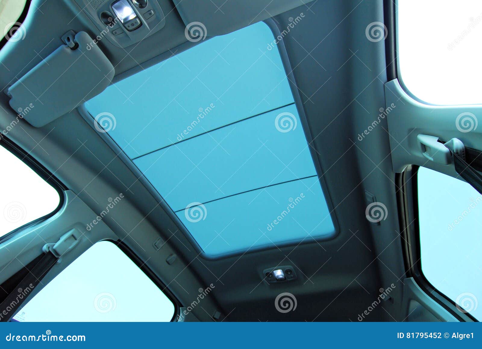 Car sunroof stock photo. Image of cold, pure, automobile 81795452