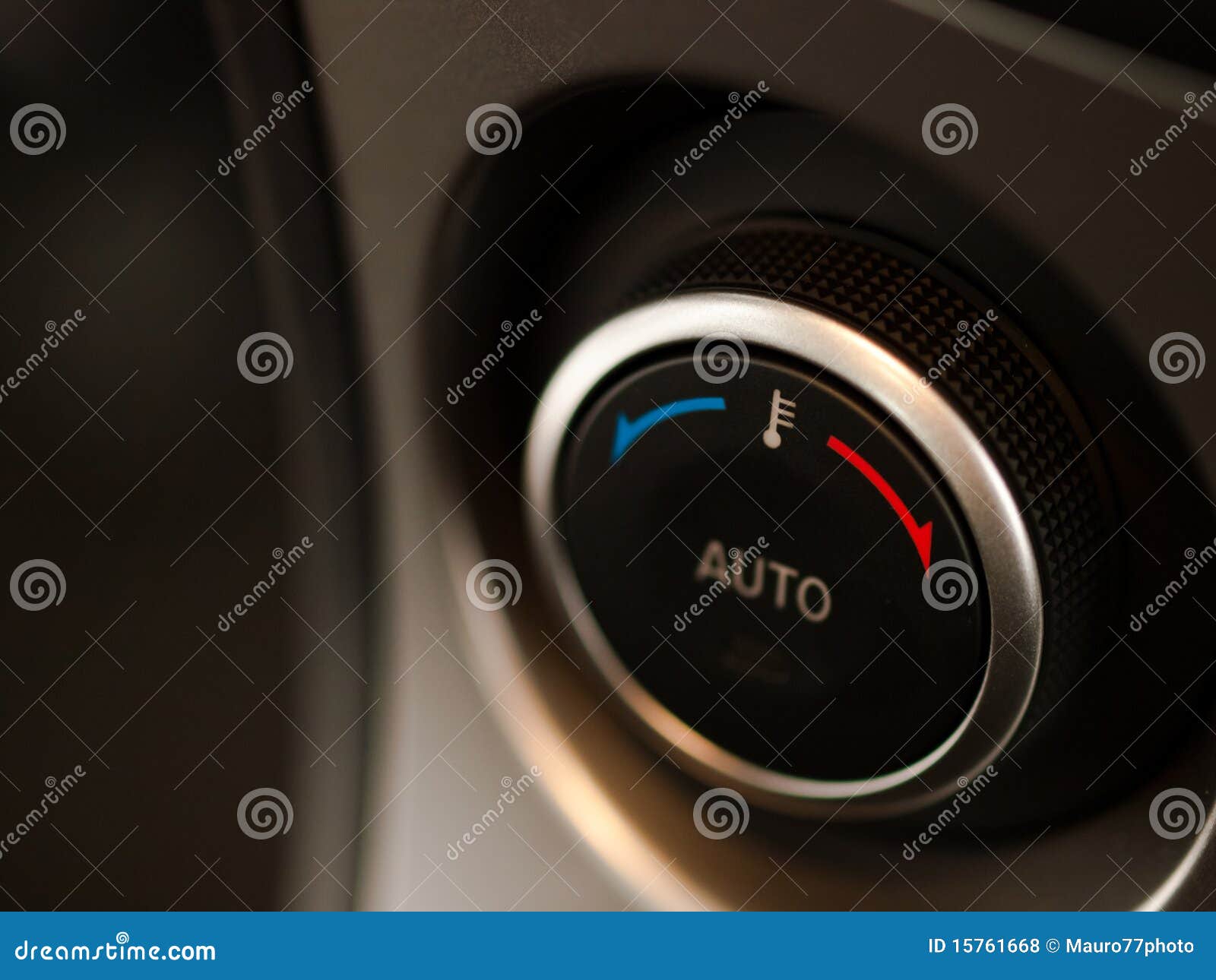 car temperature knob