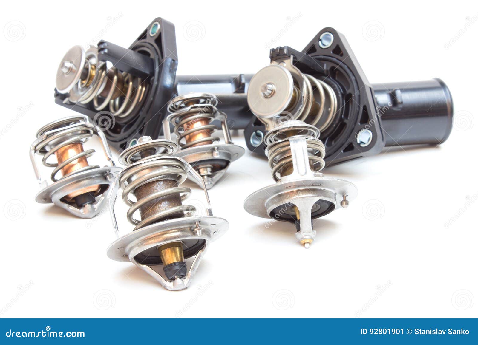 Car thermostat stock image. Image of mechanical, engine 92801901