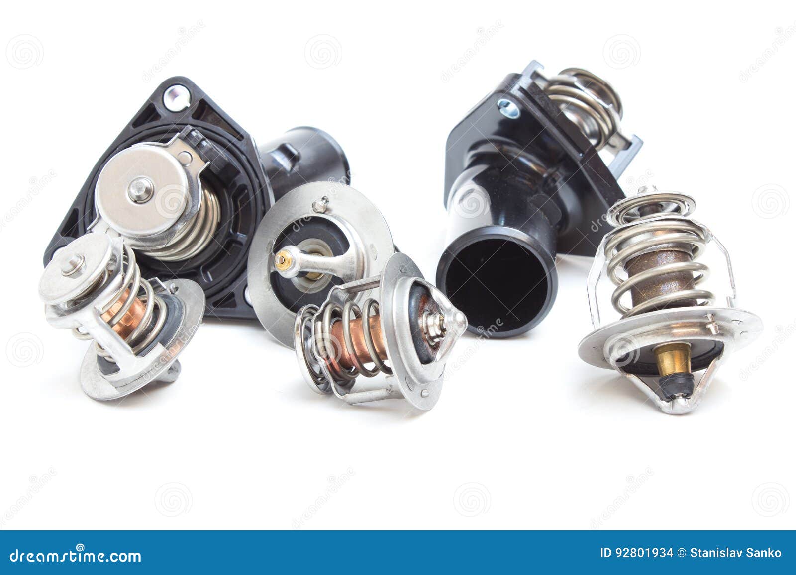 Car thermostat stock photo. Image of flap, antifreeze 92801934