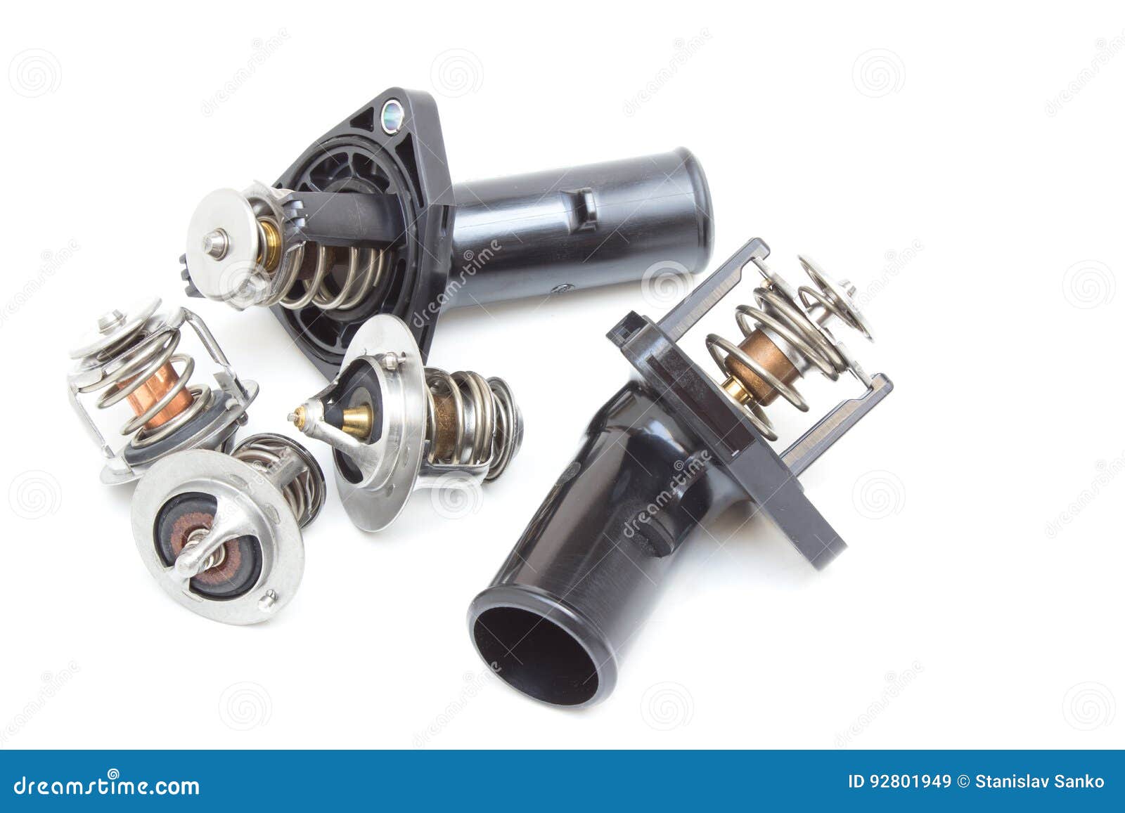 Car thermostat stock image. Image of cold, engine, gyration 92801949