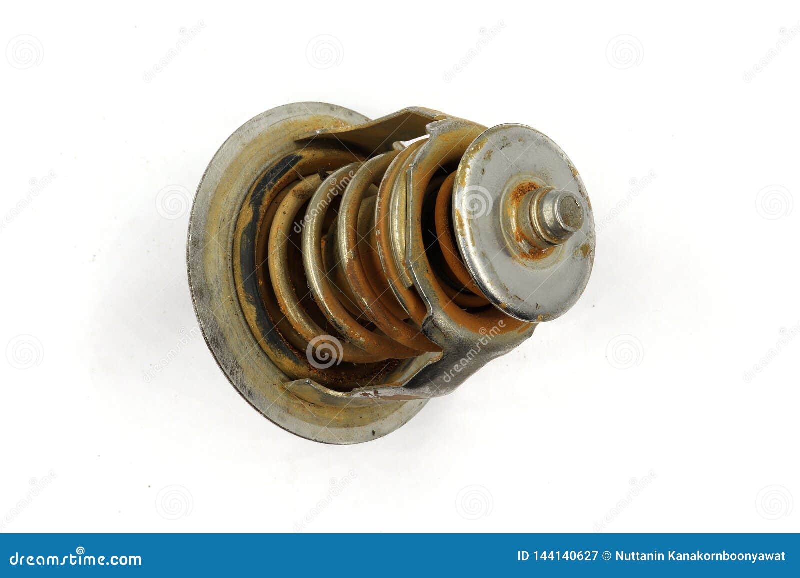 Car Thermostat , Old Thermostat, Engine Thermostat Valve. Auto Part