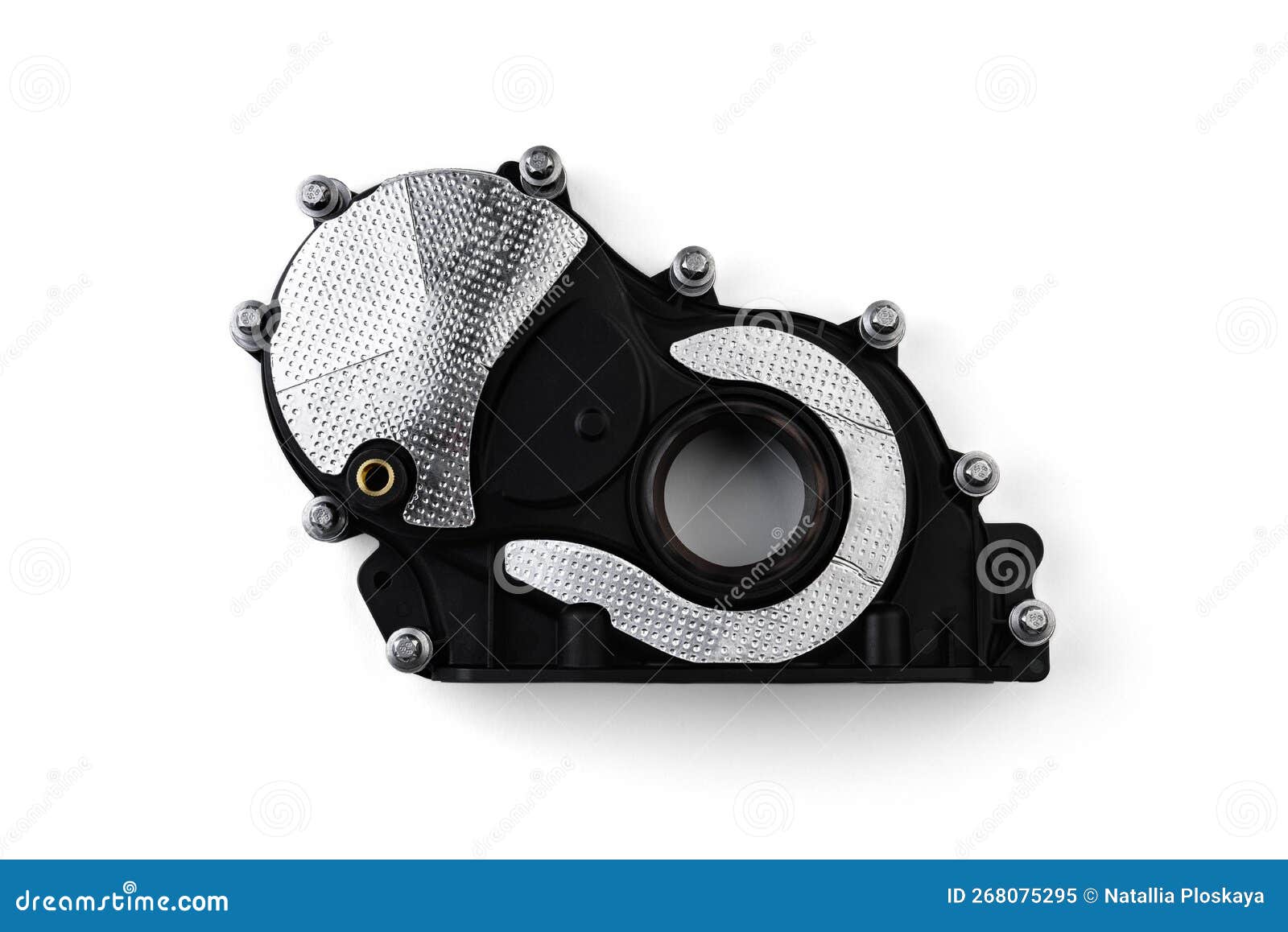 Car Timing Cover Isolated on White Background. Stock Image Image of