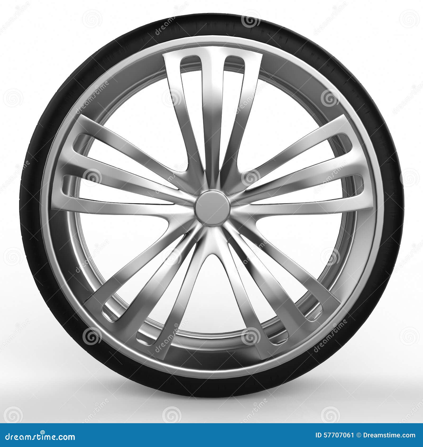 Car tire side view stock illustration. Illustration of rubber 57707061
