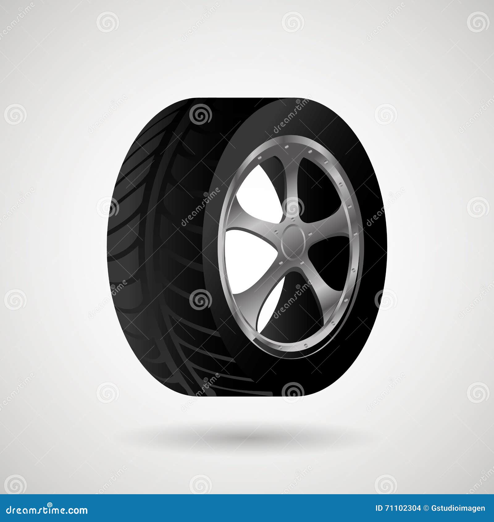 Car tires design stock illustration. Illustration of graphic 71102304