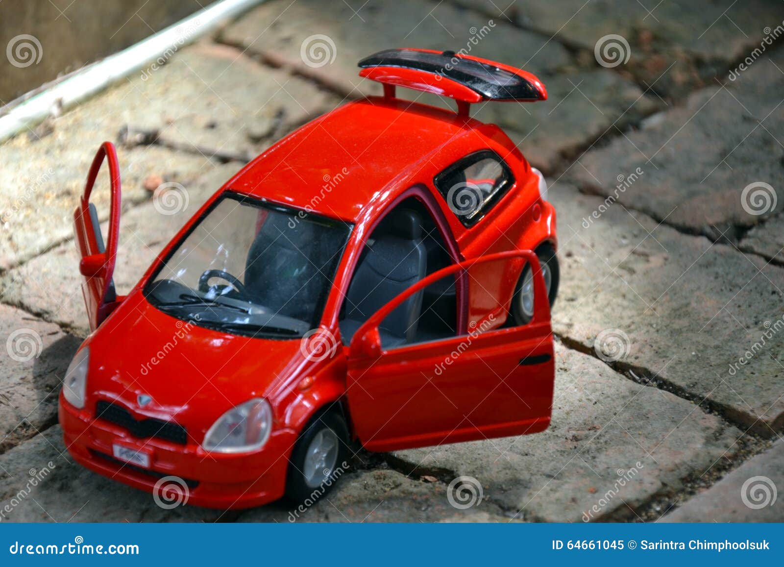 Car toy stock image. Image of door, mini, open, vehicle 64661045