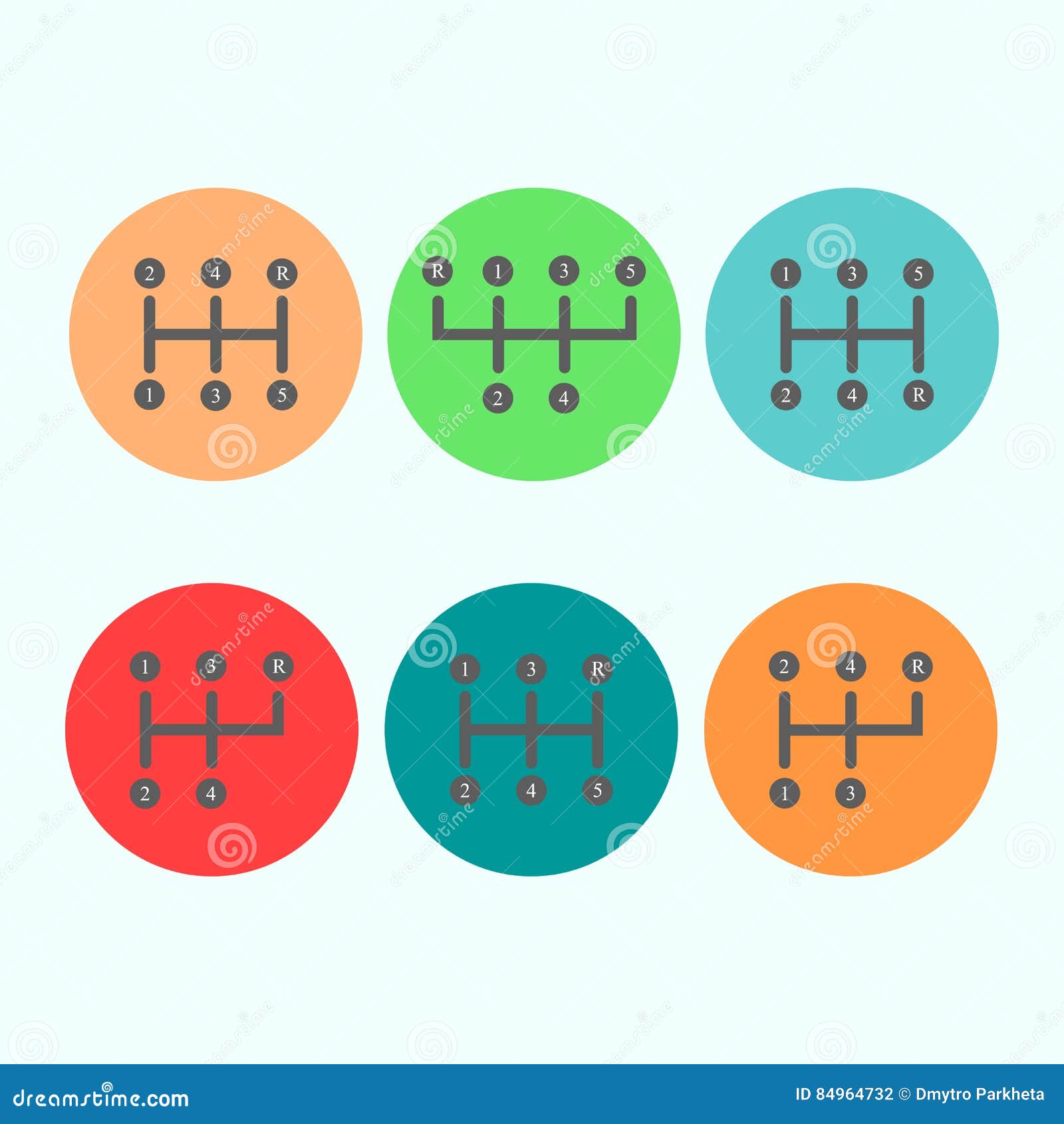 Car transmission icon stock vector. Illustration of manual - 84964732