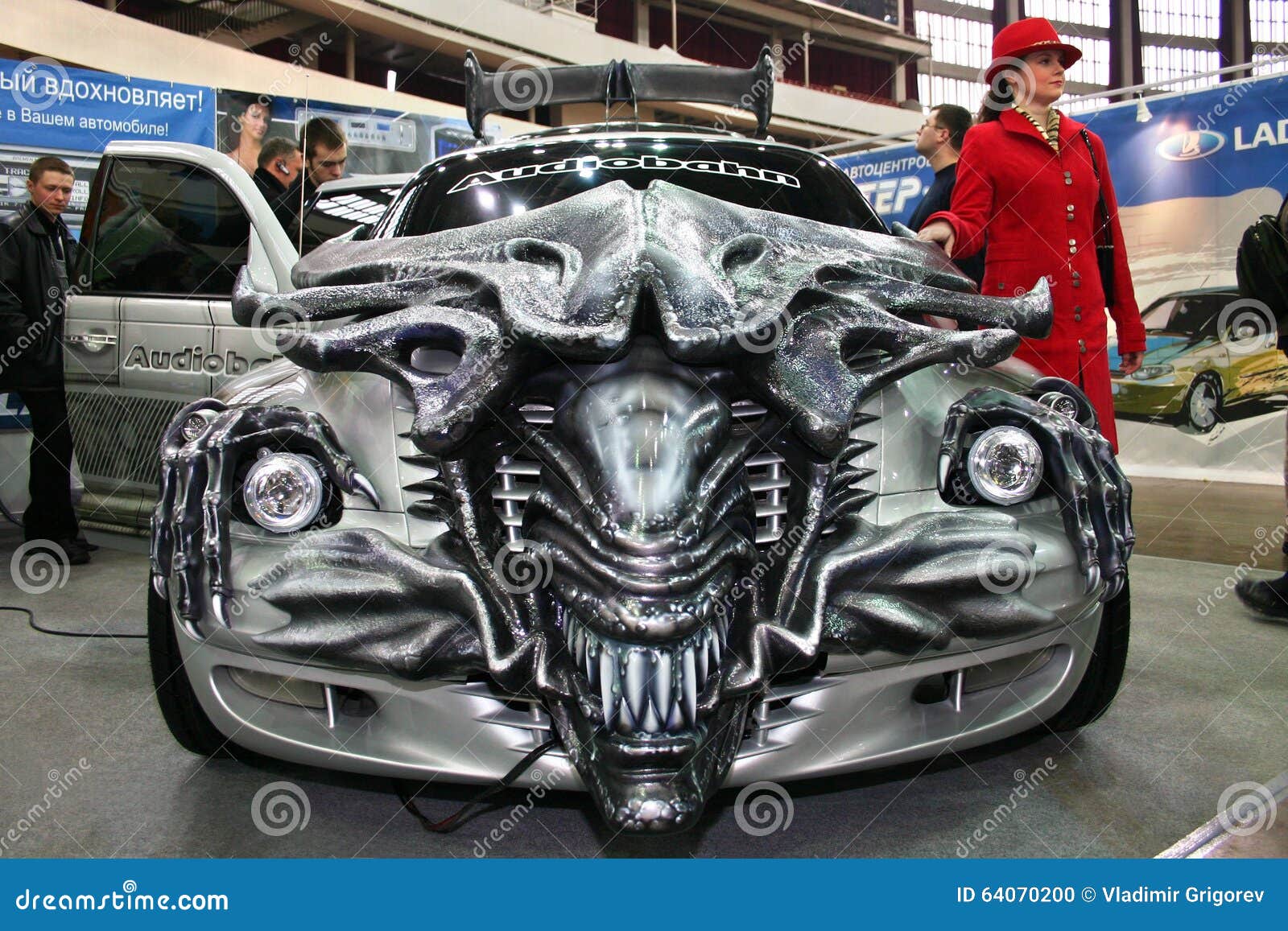 Car Tuned Style the Movie Aliens in Motor Show. Editorial Image - Image of  alien, frightening: 64070200