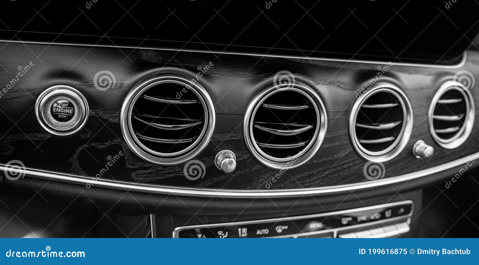 Car Ventilation Grille Air Conditioner Stock Image - Image of luxury,  exchanging: 199616875