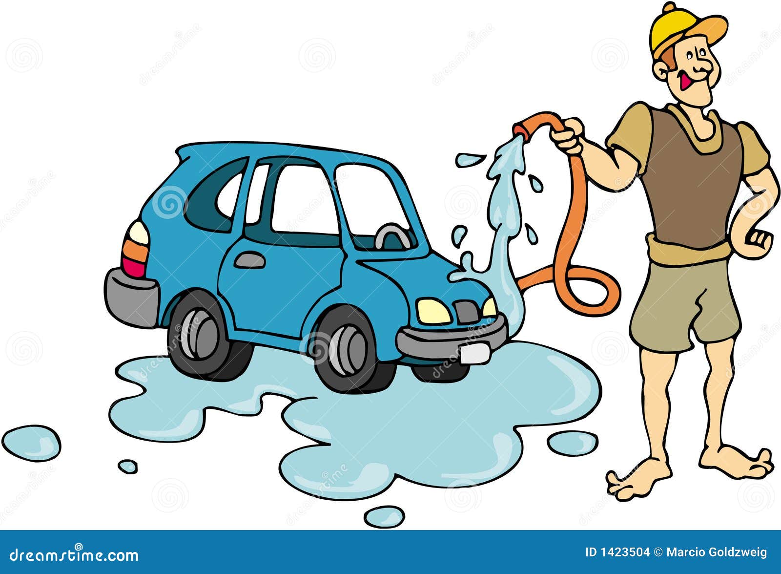 Car Wash stock illustration. Illustration of pose, cleaning - 1423504 Car Wash stock illustration. Illustration of pose, cleaning - 1423504