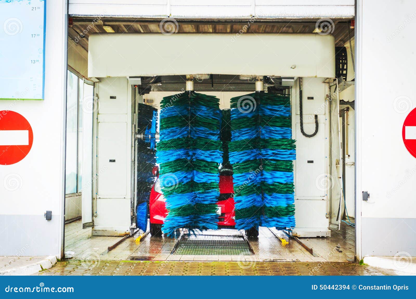 Car wash stock photo. Image of washing, automatic, vehicle 50442394