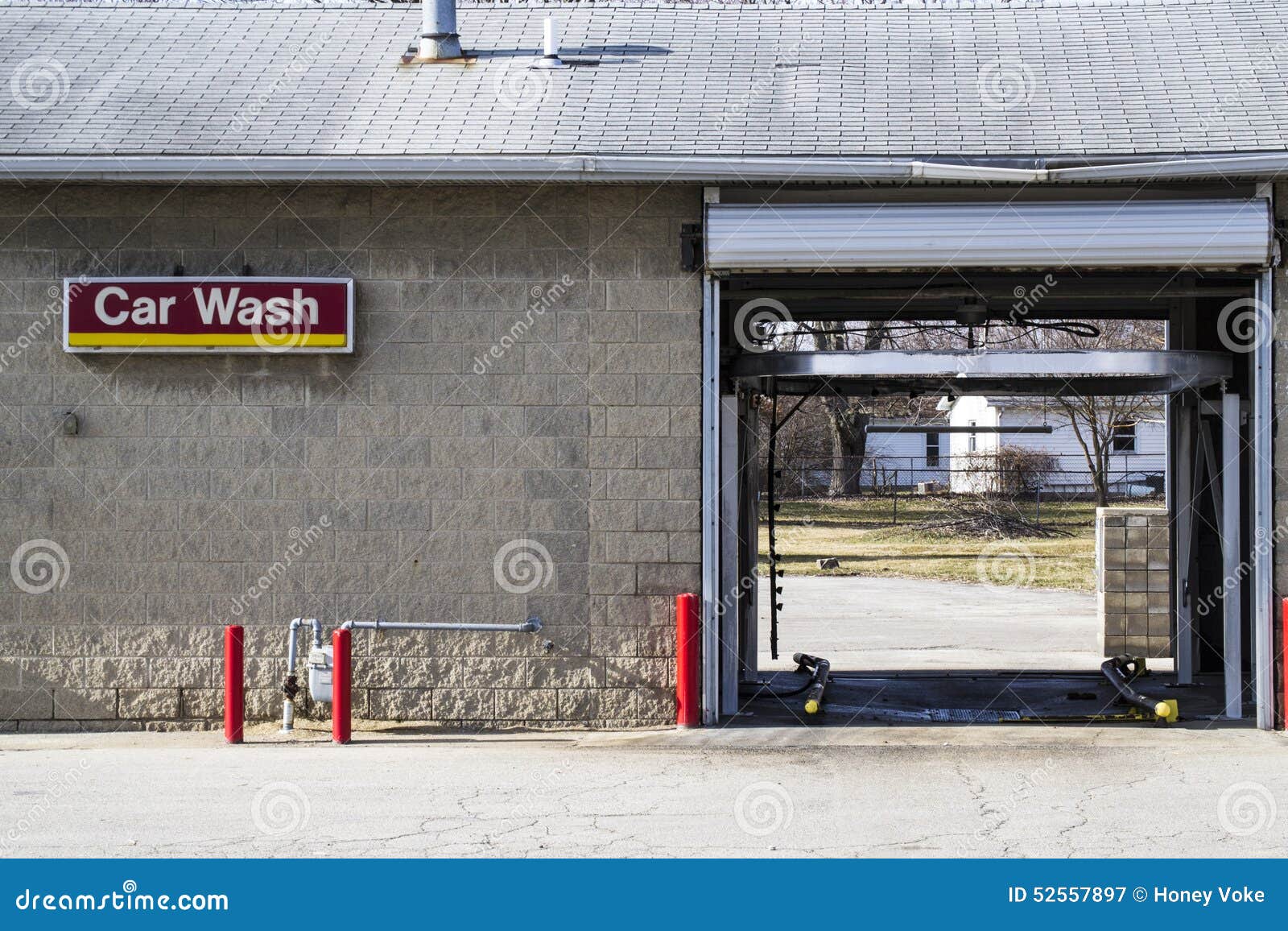 Car Wash stock image. Image of dirty, drive, salt, clean 52557897